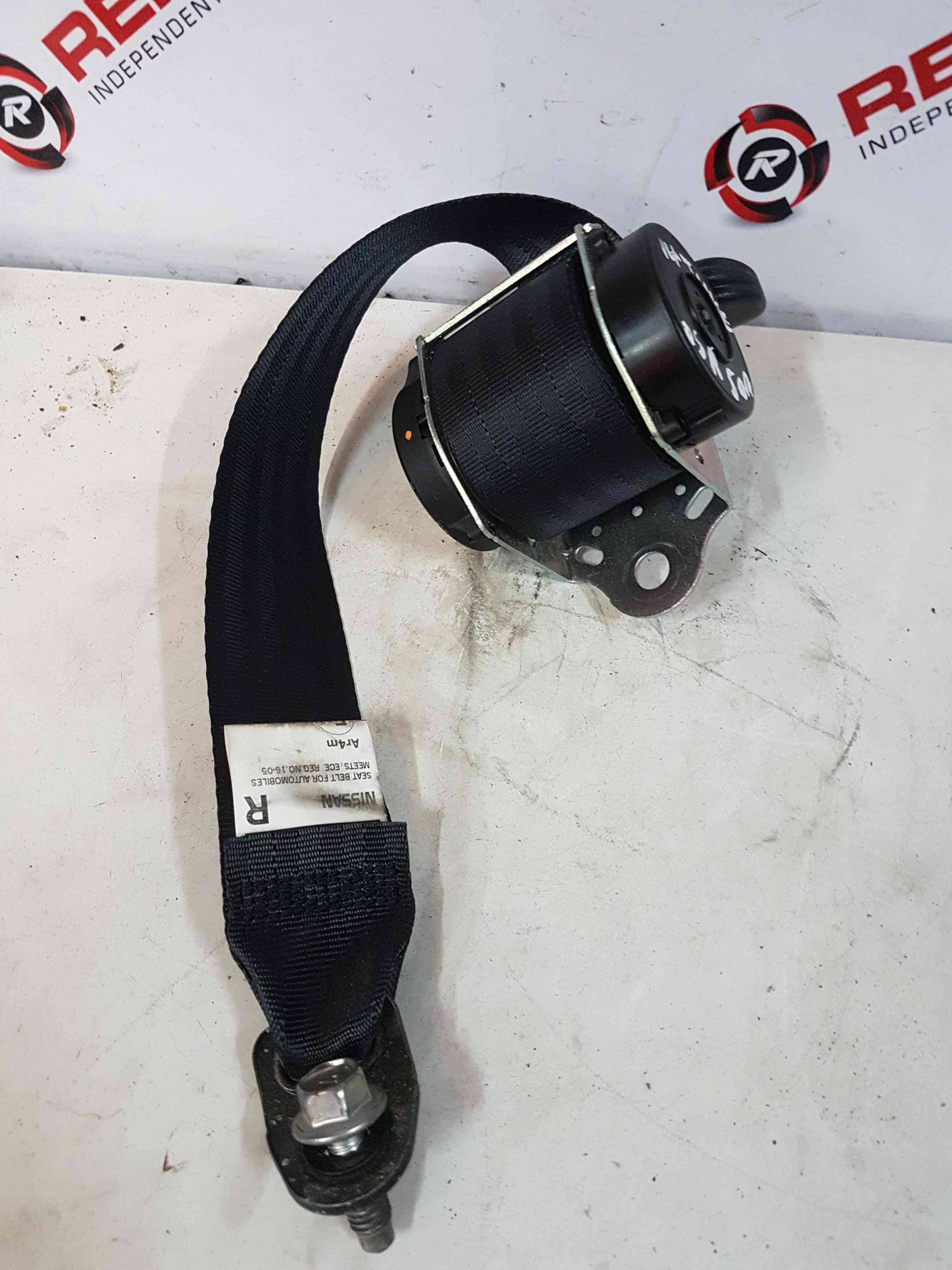 Thumb 2 Nissan Juke MK1 2010-2014 Drivers OSR Rear Seat Belt