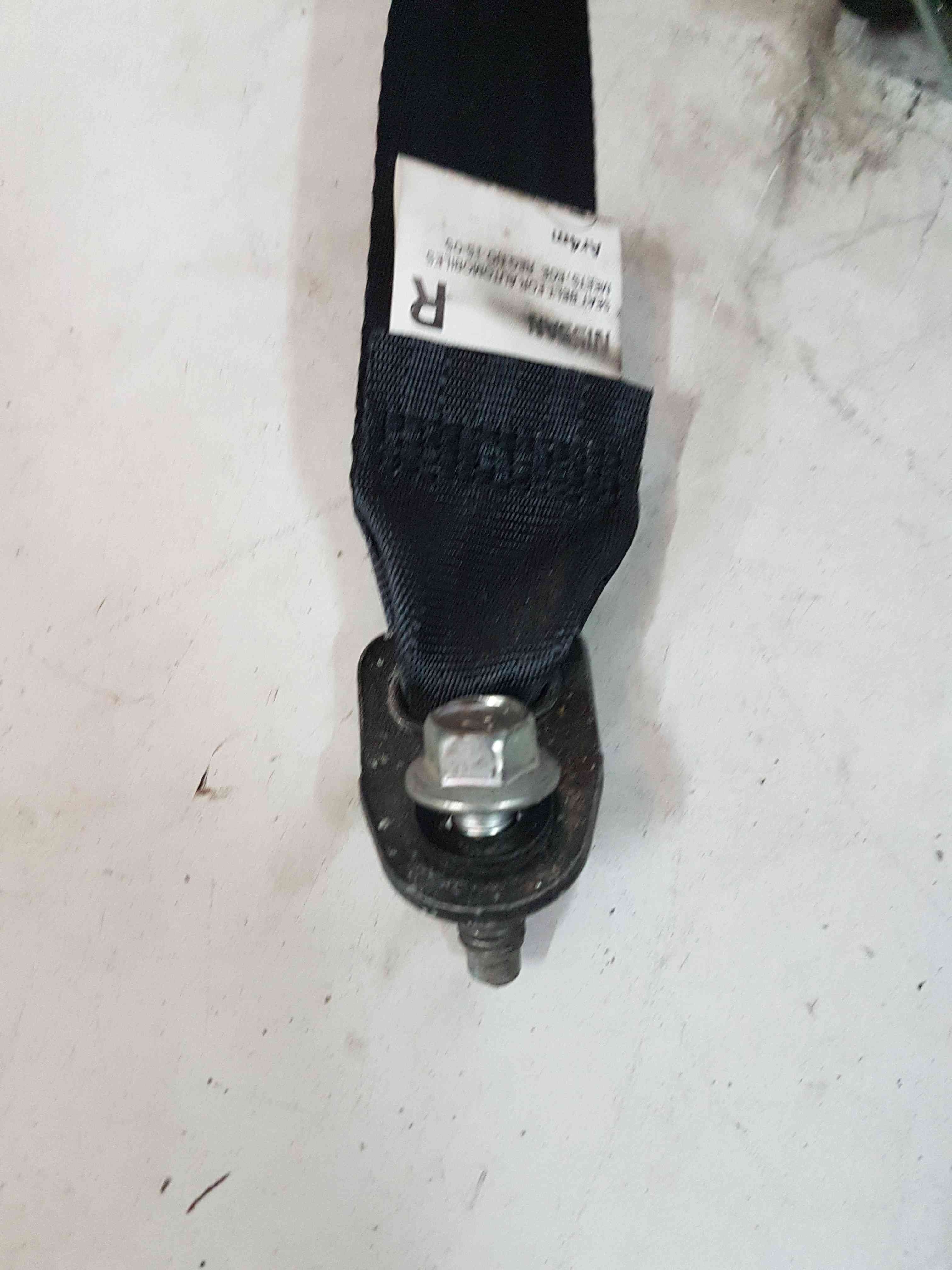 Thumb 5 Nissan Juke MK1 2010-2014 Drivers OSR Rear Seat Belt