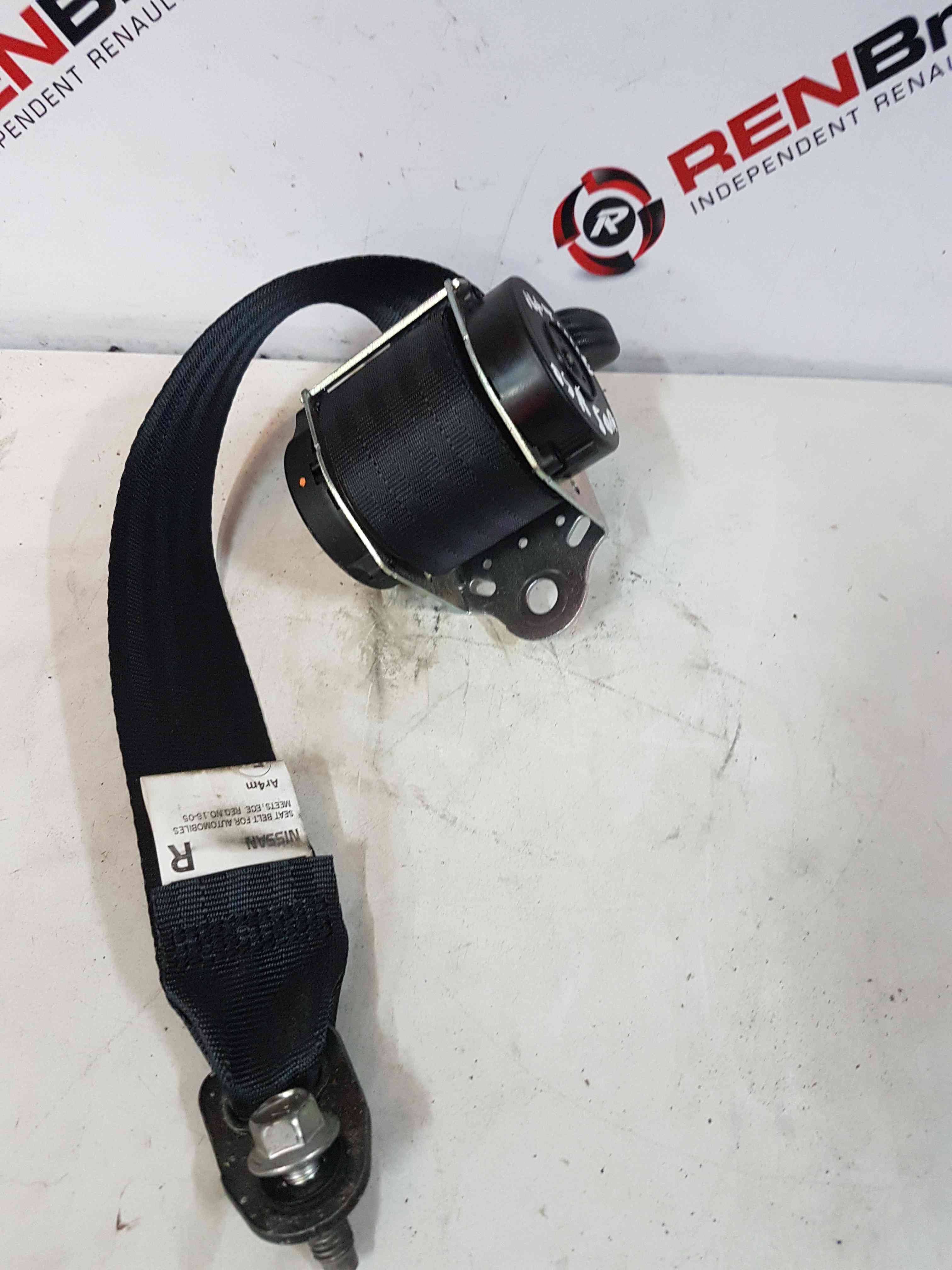 Thumb 7 Nissan Juke MK1 2010-2014 Drivers OSR Rear Seat Belt