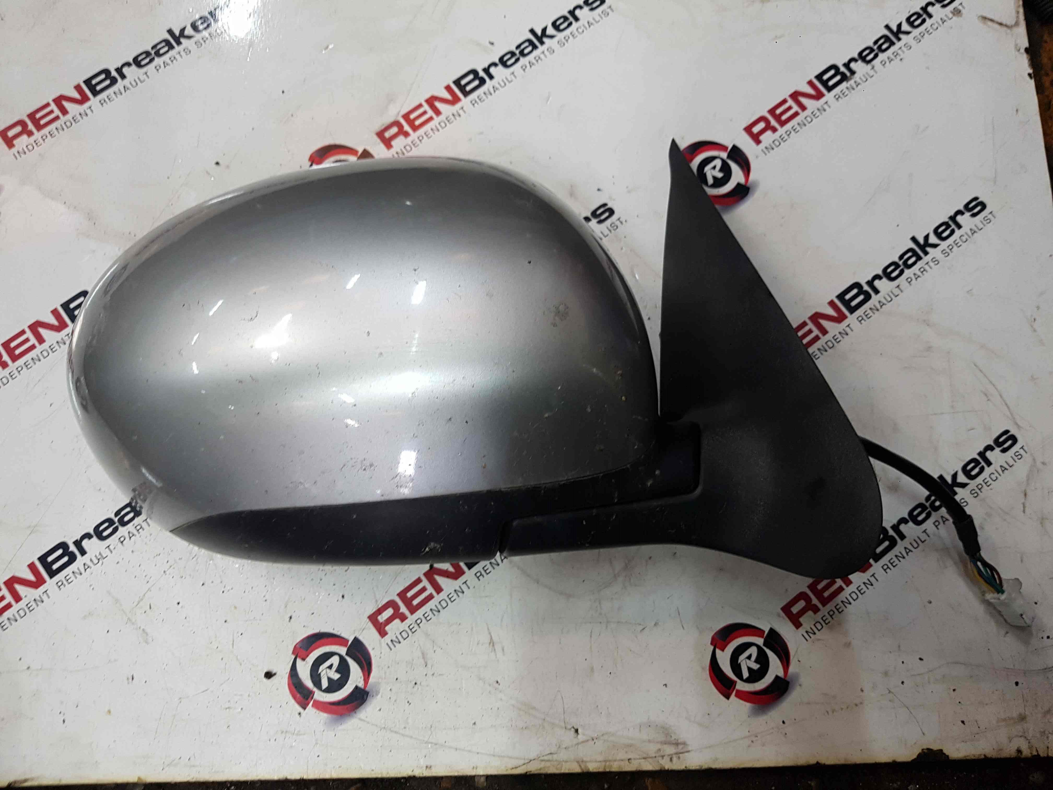 Thumb 2 Nissan Juke MK1 2010-2014 Drivers Os Wing Mirror KY0 Beige Silver FOLDING