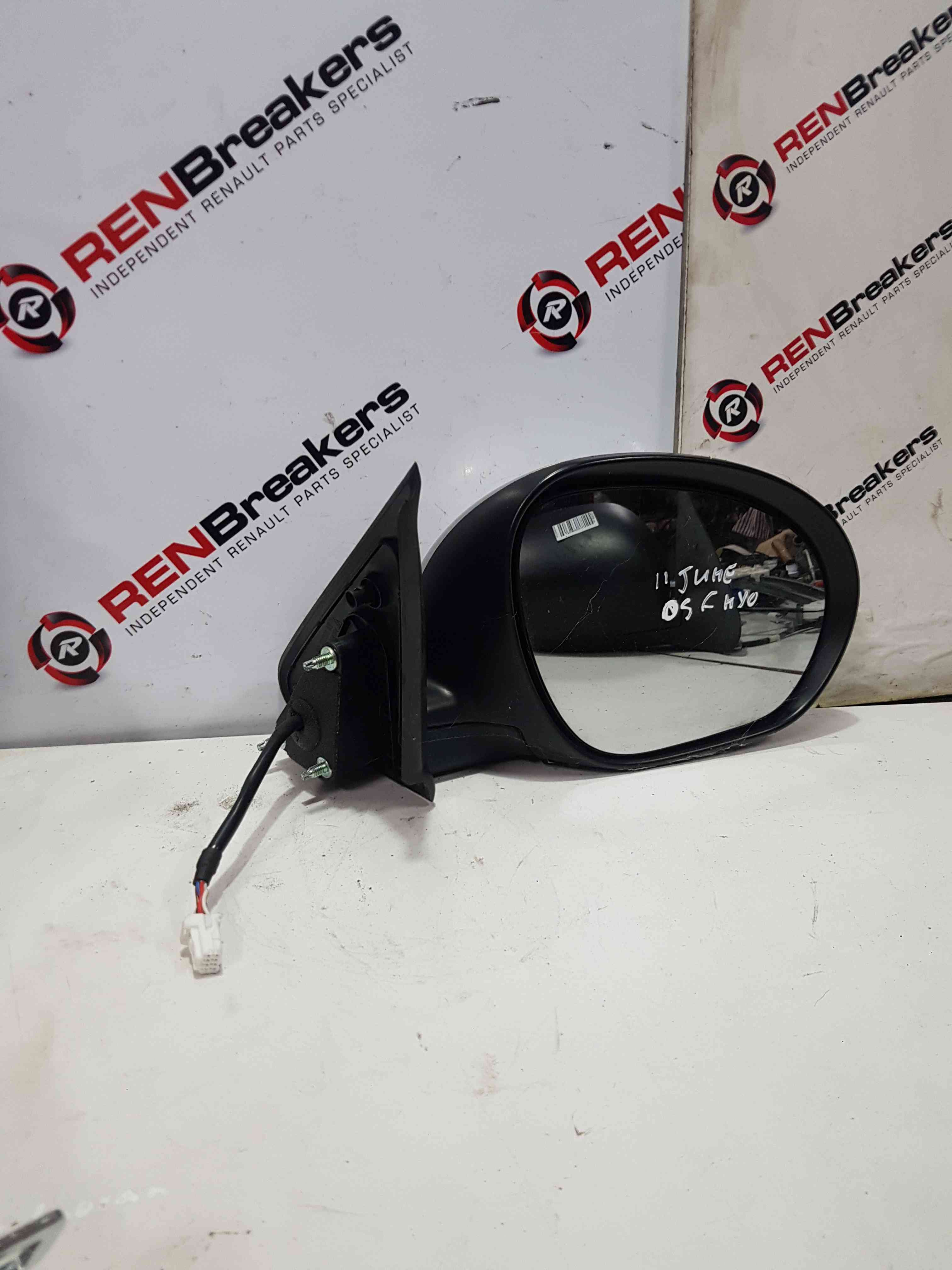 Thumb 6 Nissan Juke MK1 2010-2014 Drivers Os Wing Mirror Silver