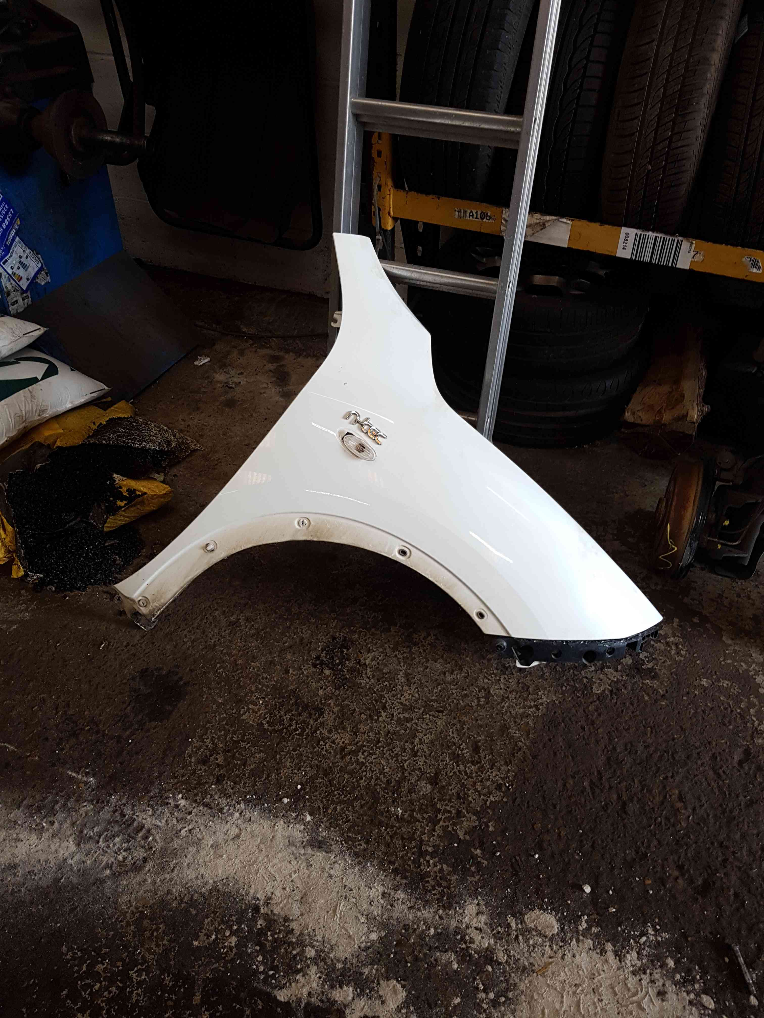 Thumb 4 Nissan Juke MK1 2010-2014 Drivers Os Wing White 326