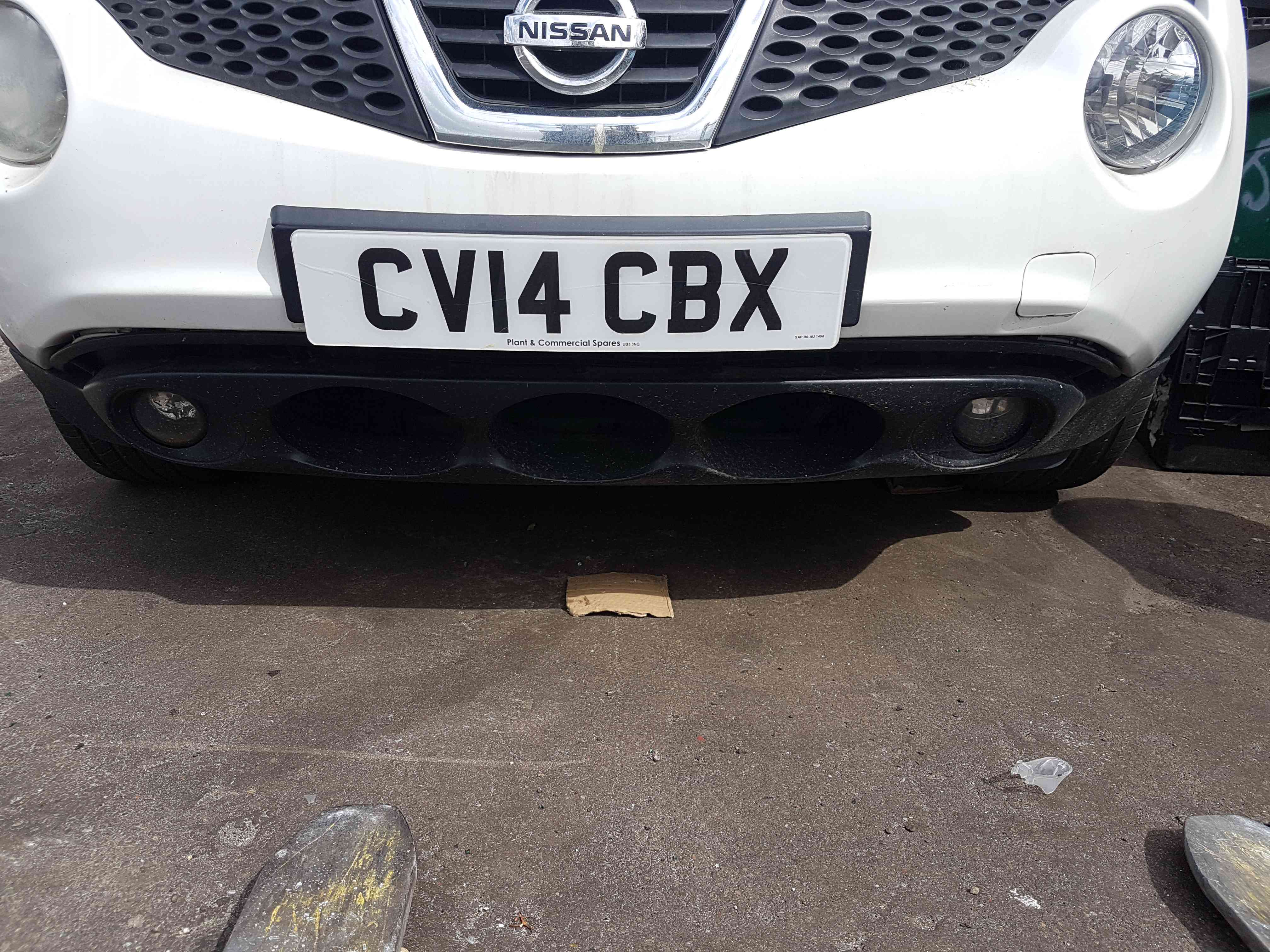 Thumb 2 Nissan Juke MK1 2010-2014 Front Bumper White 326