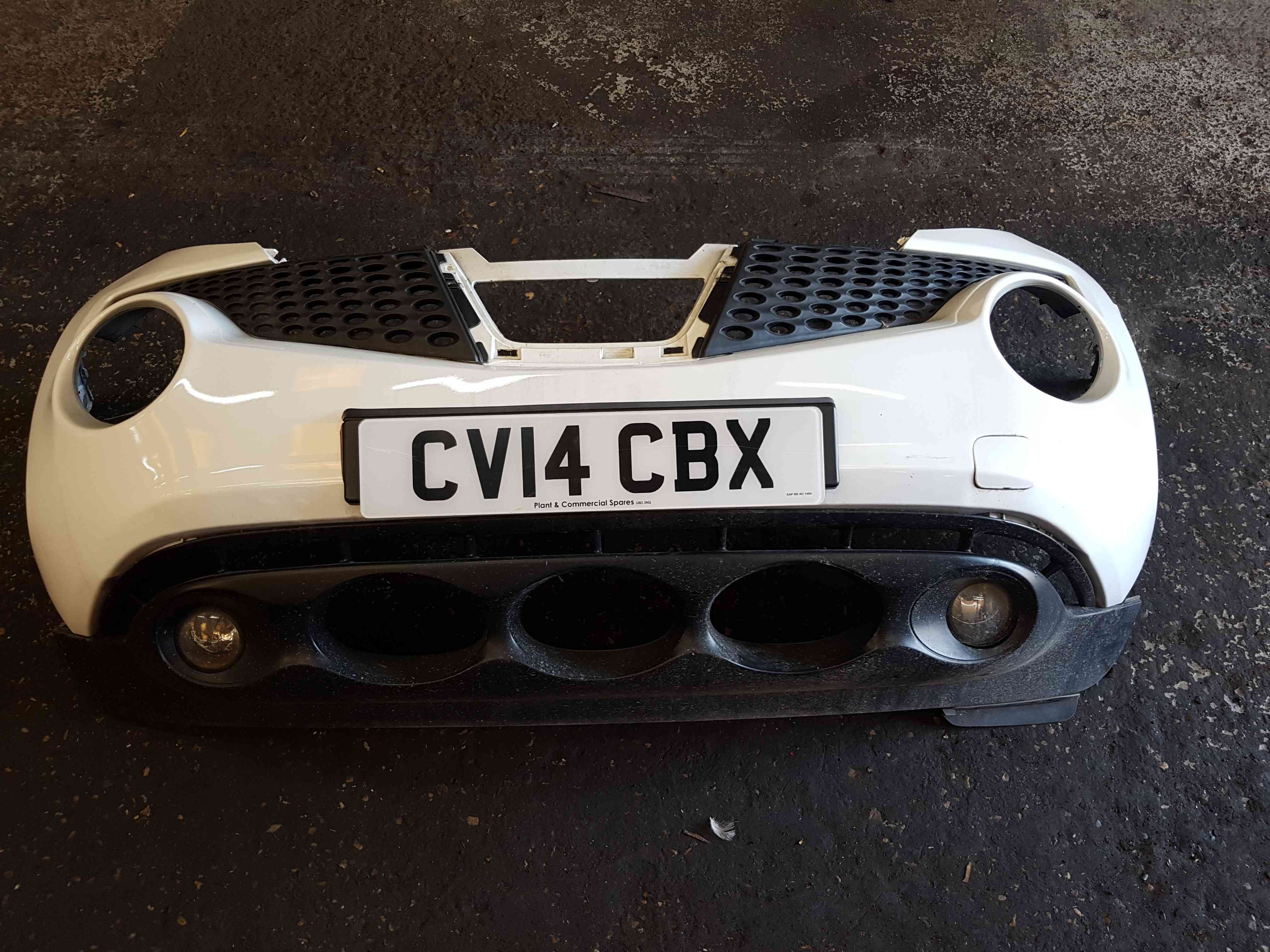 Thumb 2 Nissan Juke MK1 2010-2014 Front Bumper White 326