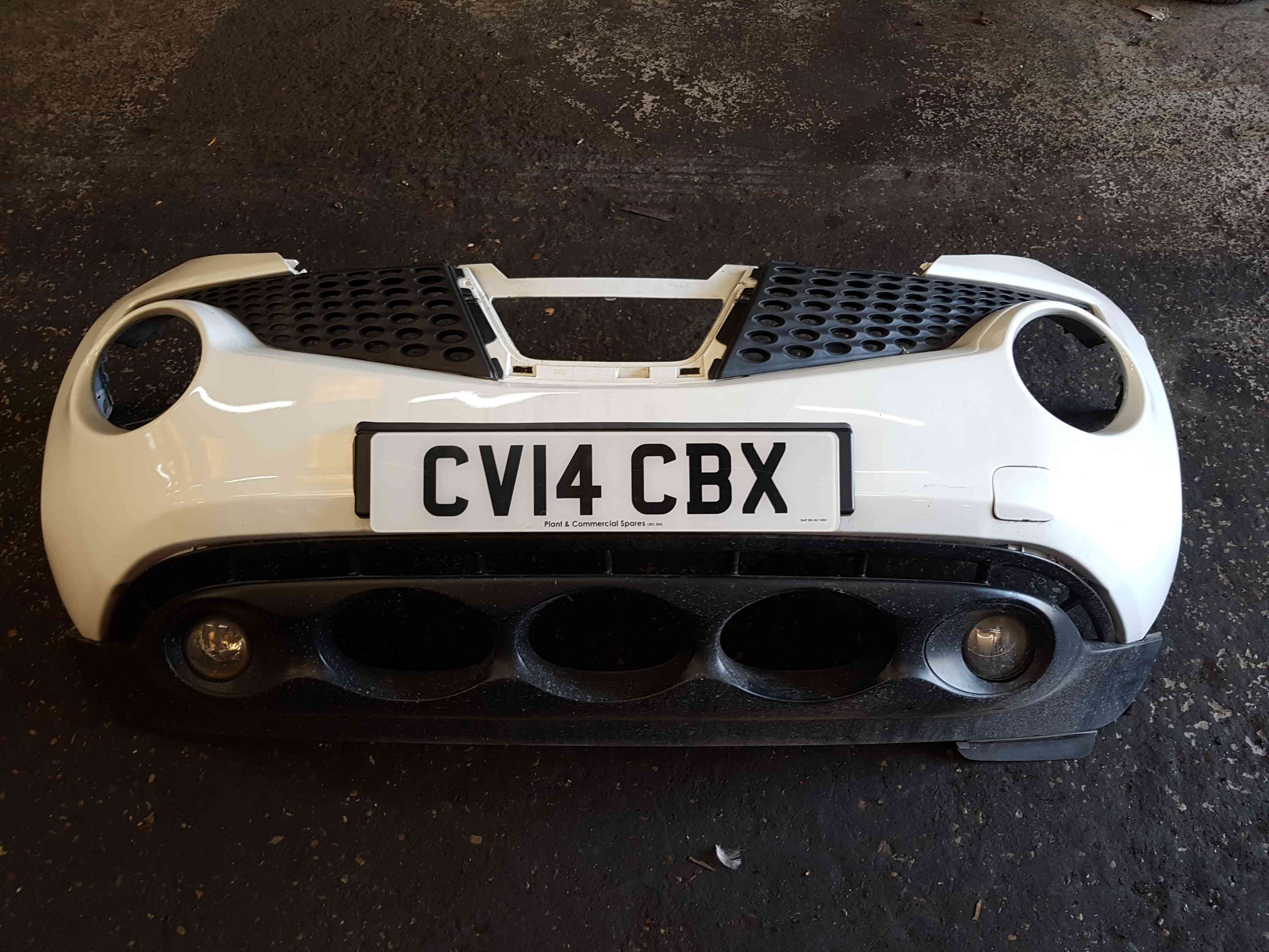 Thumb 3 Nissan Juke MK1 2010-2014 Front Bumper White 326
