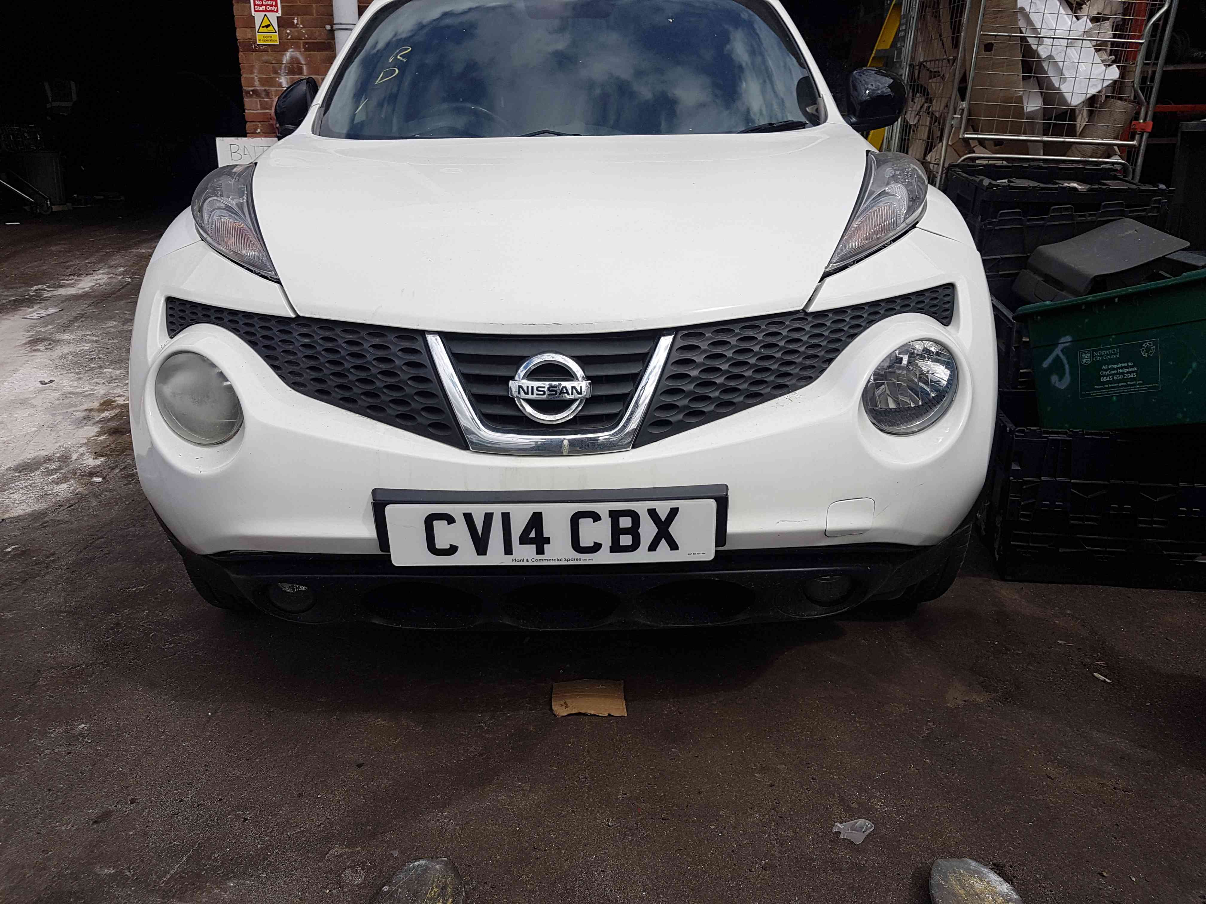 Thumb 5 Nissan Juke MK1 2010-2014 Front Bumper White 326