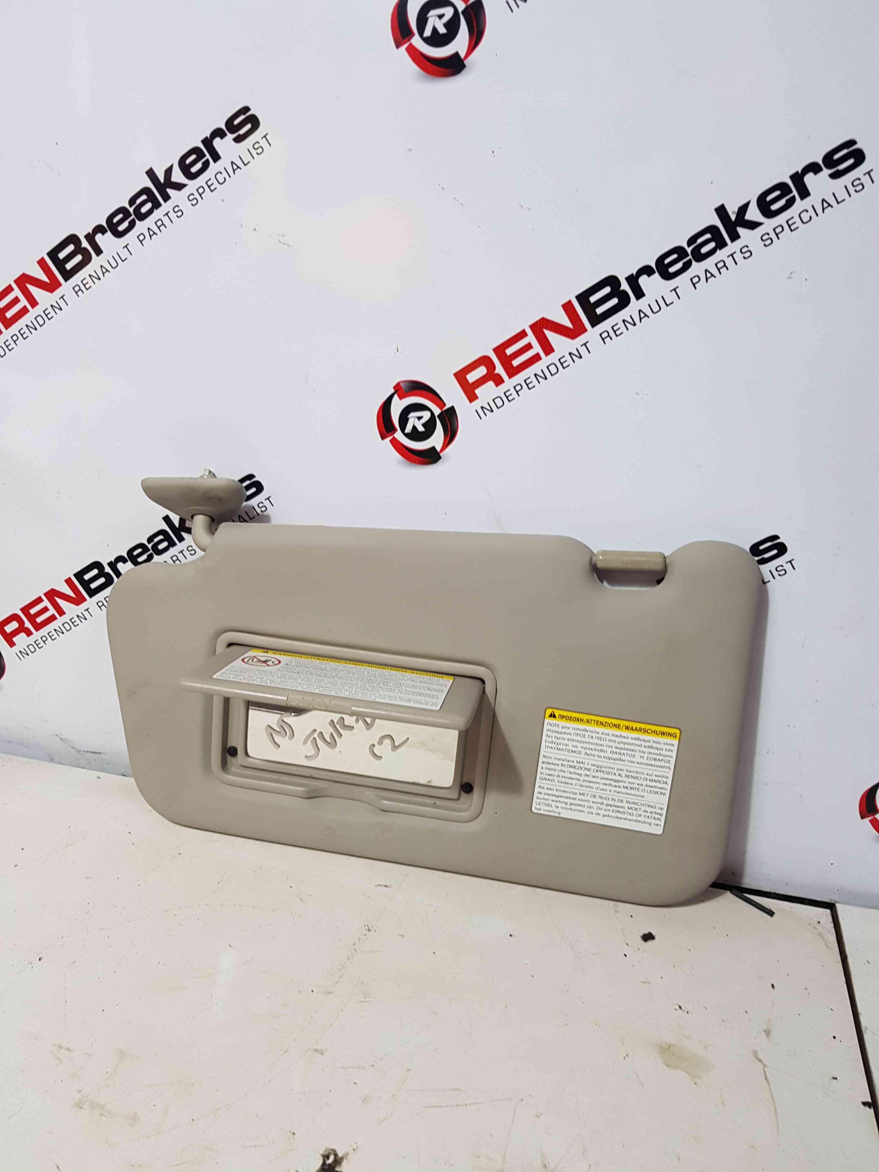 Thumb 2 Nissan Juke MK1 2010-2014 Passenger NSF Front SUN Visor