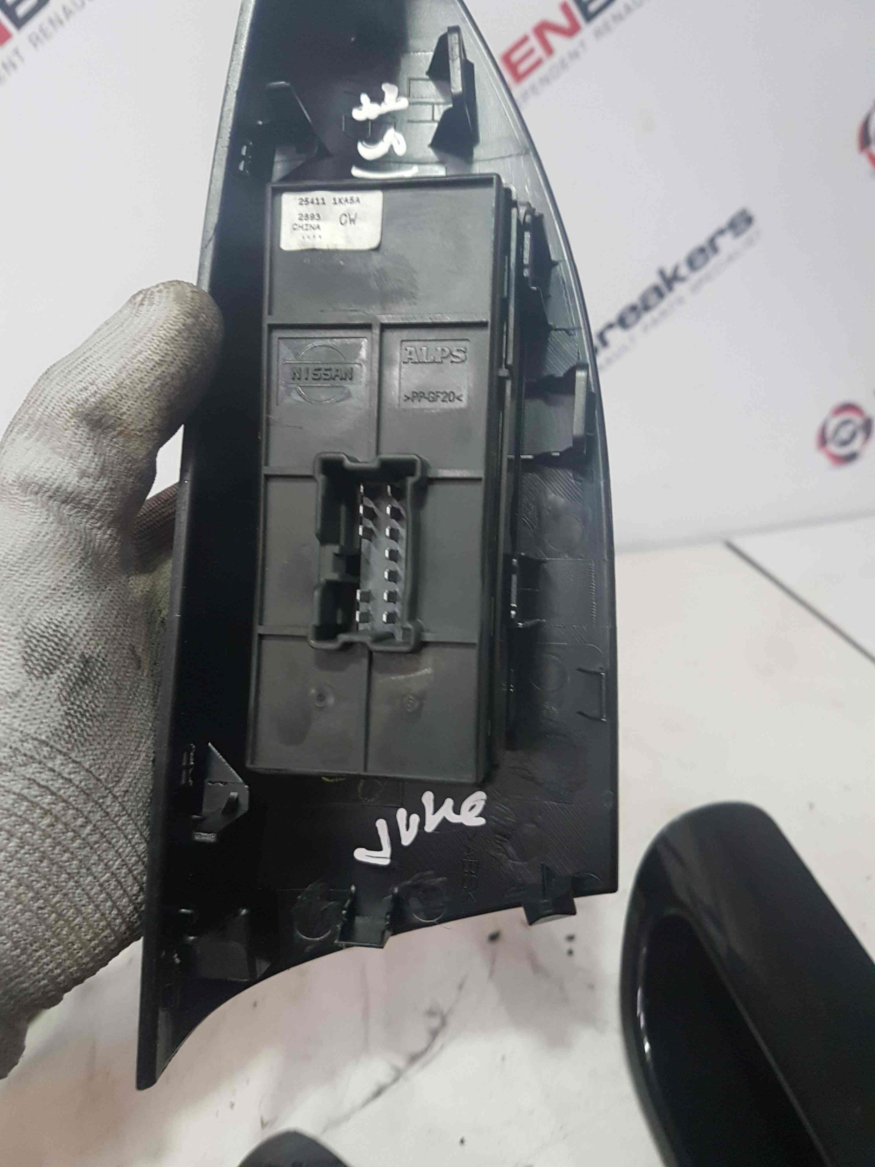 Thumb 6 Nissan Juke MK1 2010-2014 Passenger NSF Front Window Switch Panel 254111KA5A