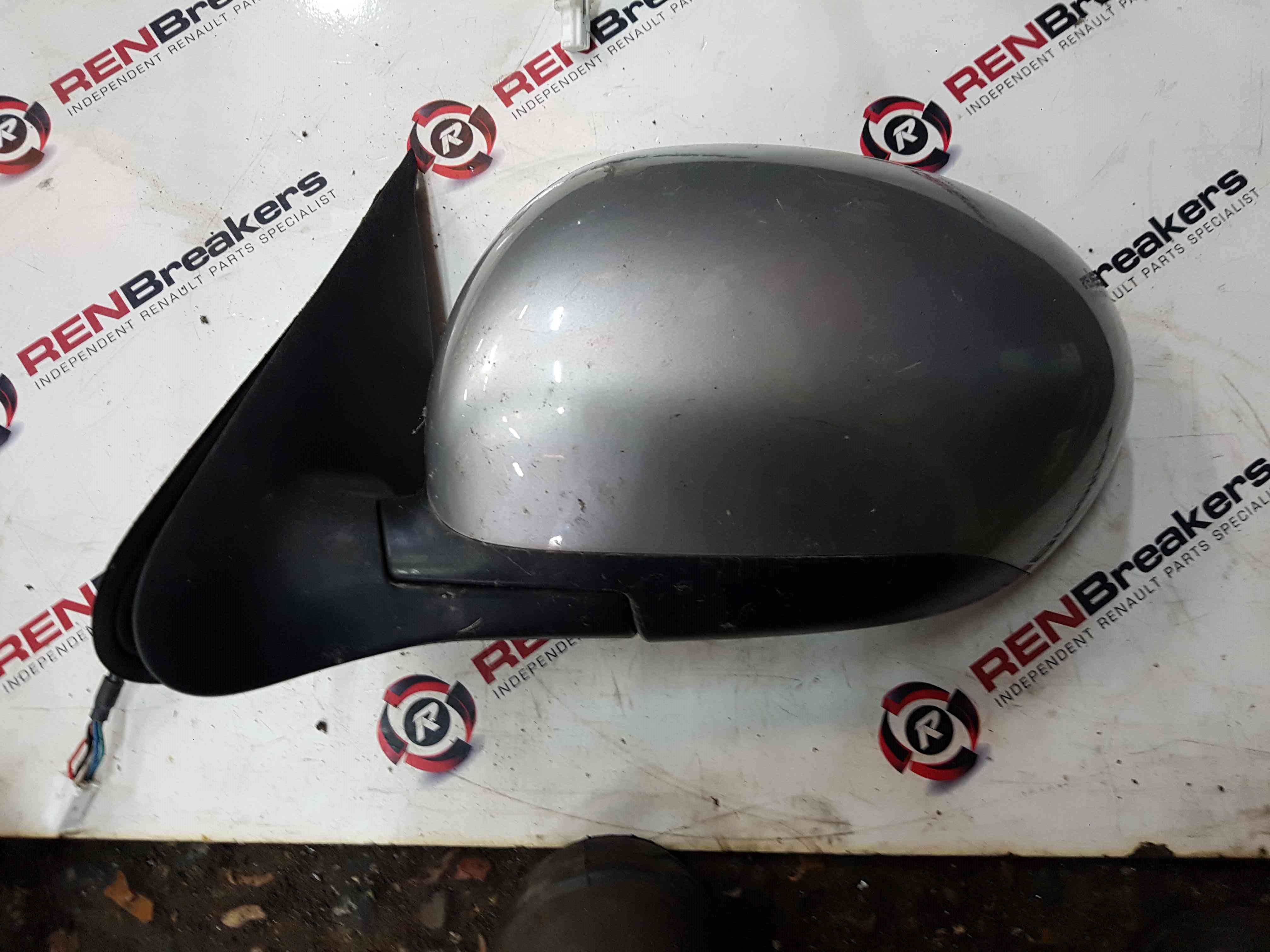 Thumb 2 Nissan Juke MK1 2010-2014 Passenger Ns Wing Mirror KY0 Beige Silver FOLDING
