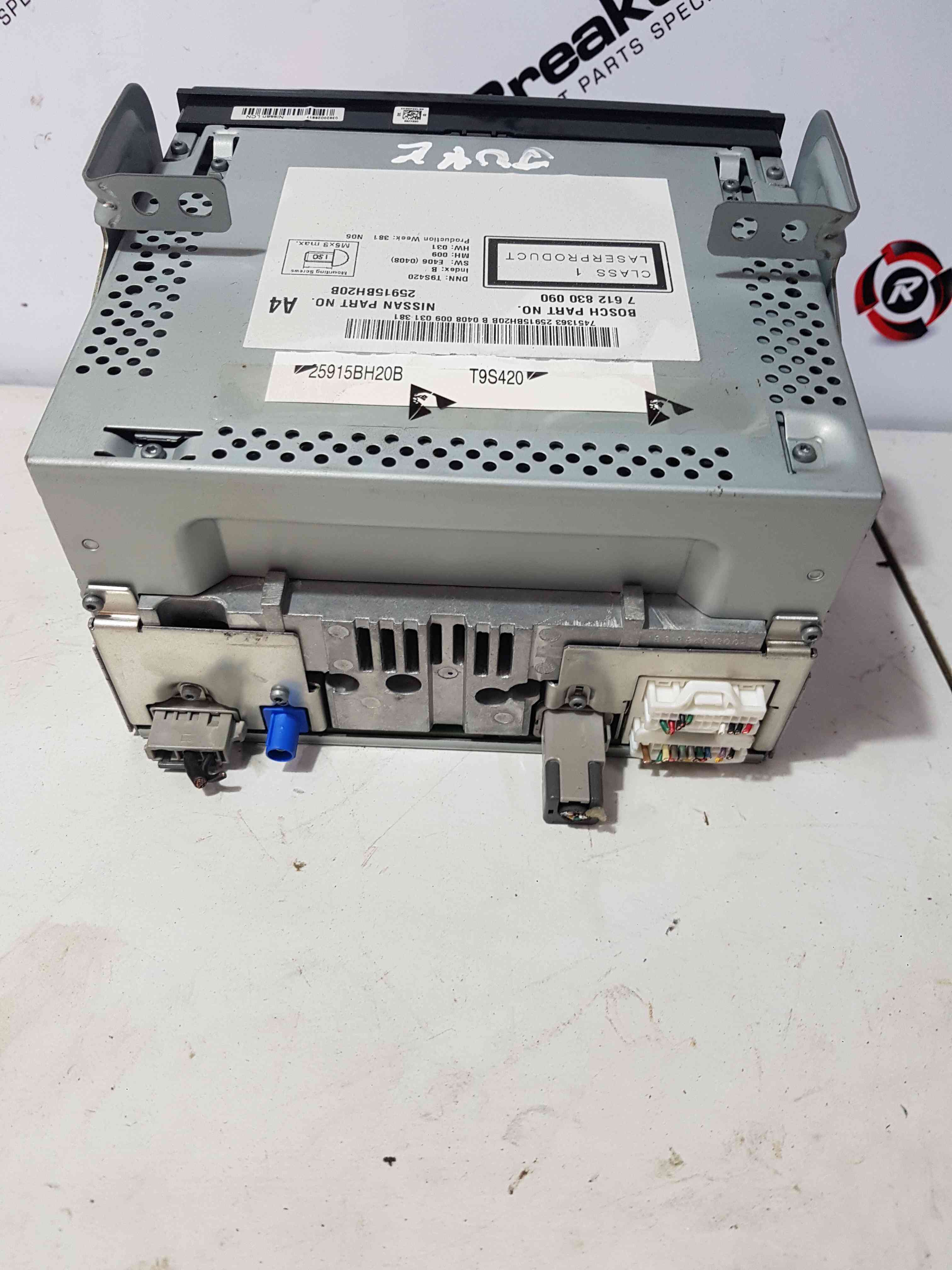 Thumb 8 Nissan Juke MK1 2010-2014 Radio Cd Player NAV Unit 25915BH20B