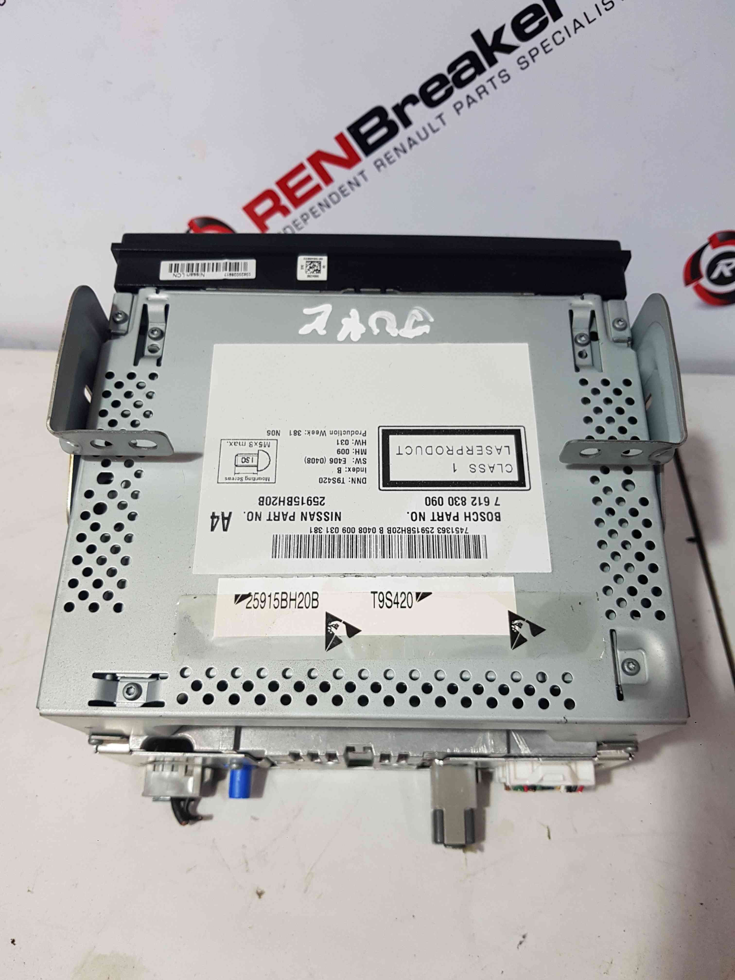 Thumb 9 Nissan Juke MK1 2010-2014 Radio Cd Player NAV Unit 25915BH20B