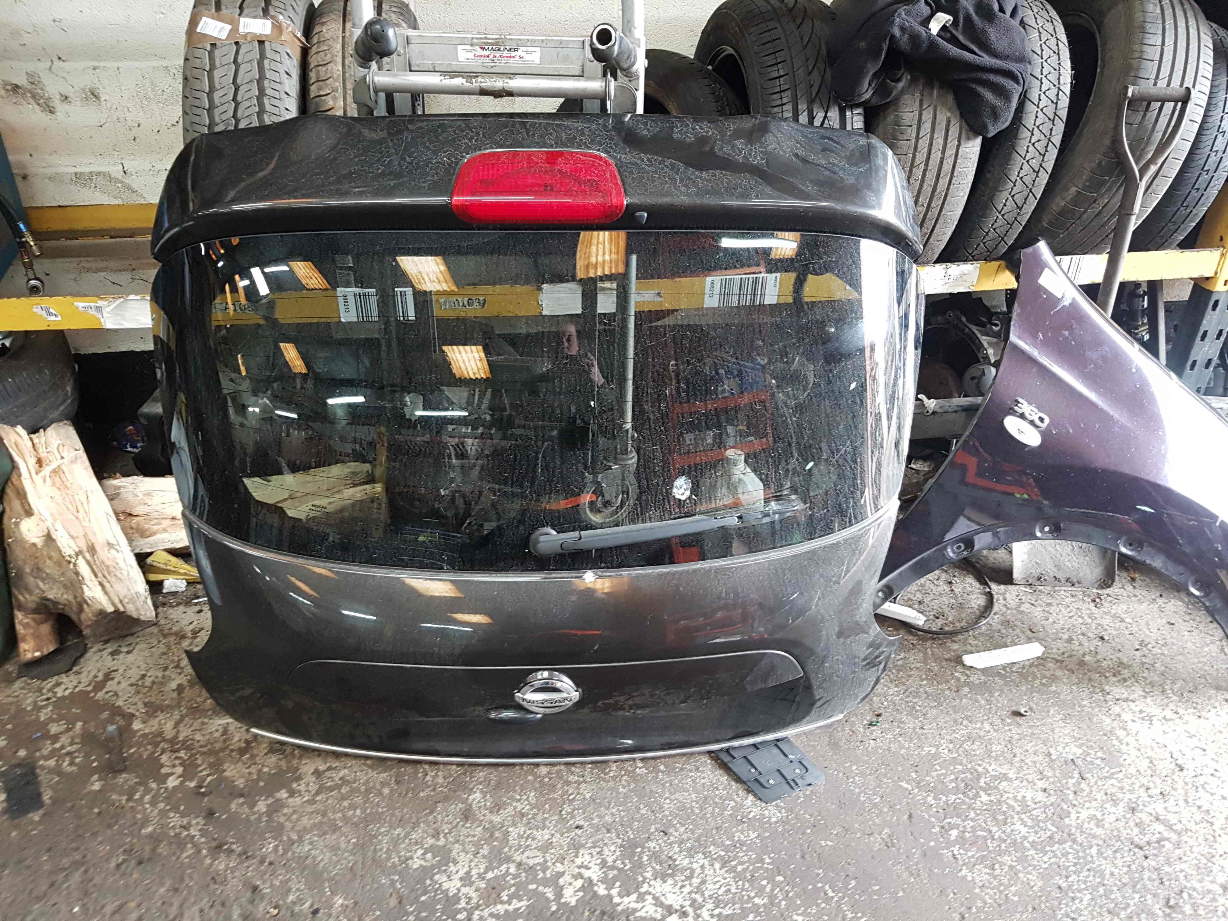 Thumb 6 Nissan Juke MK1 2010-2014 Rear Tailgate Boot Black Brown KAX