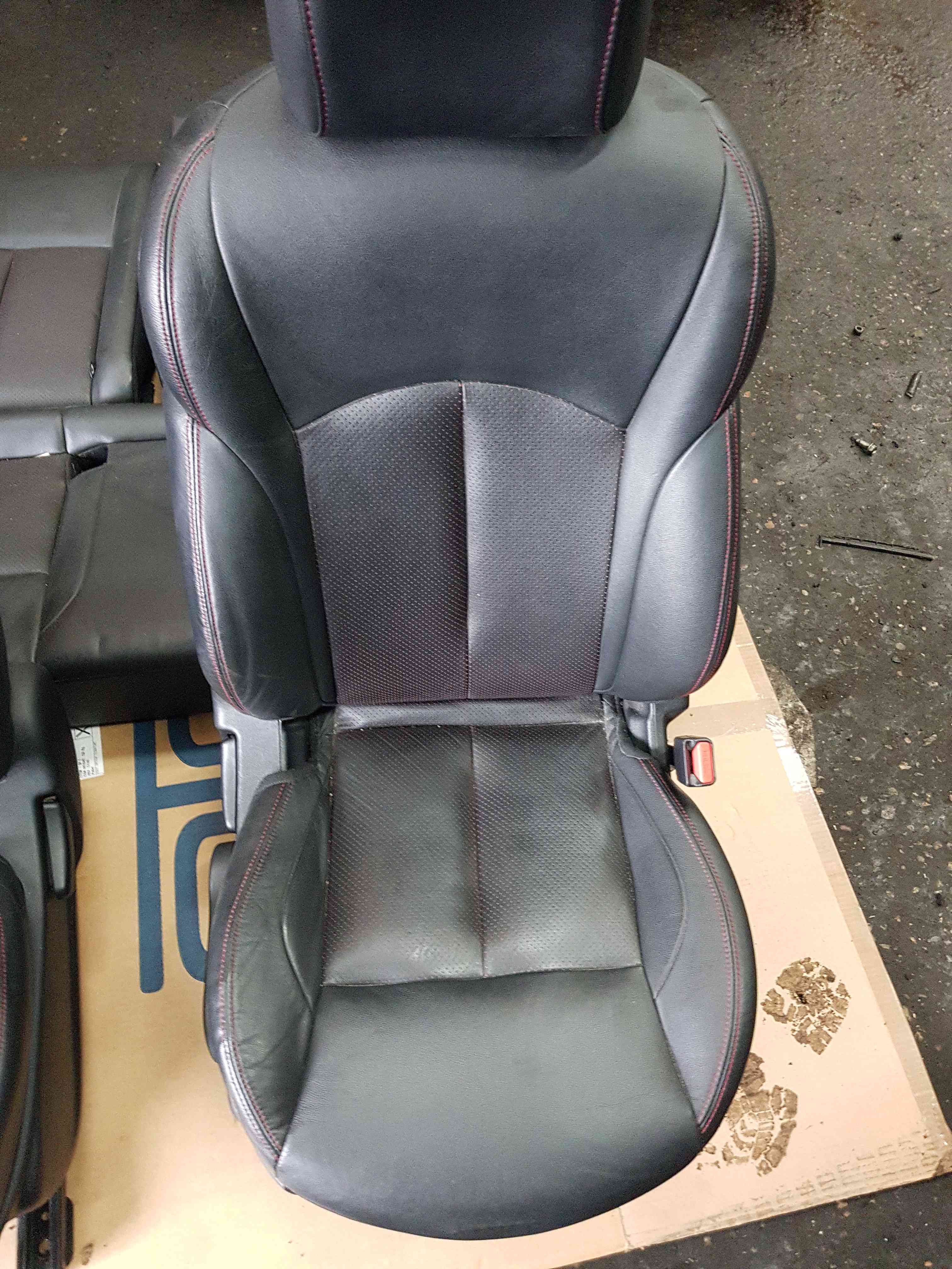 Thumb 4 Nissan Juke MK1 2010-2019 Interior SET Chairs Half Leather SET Front Rear