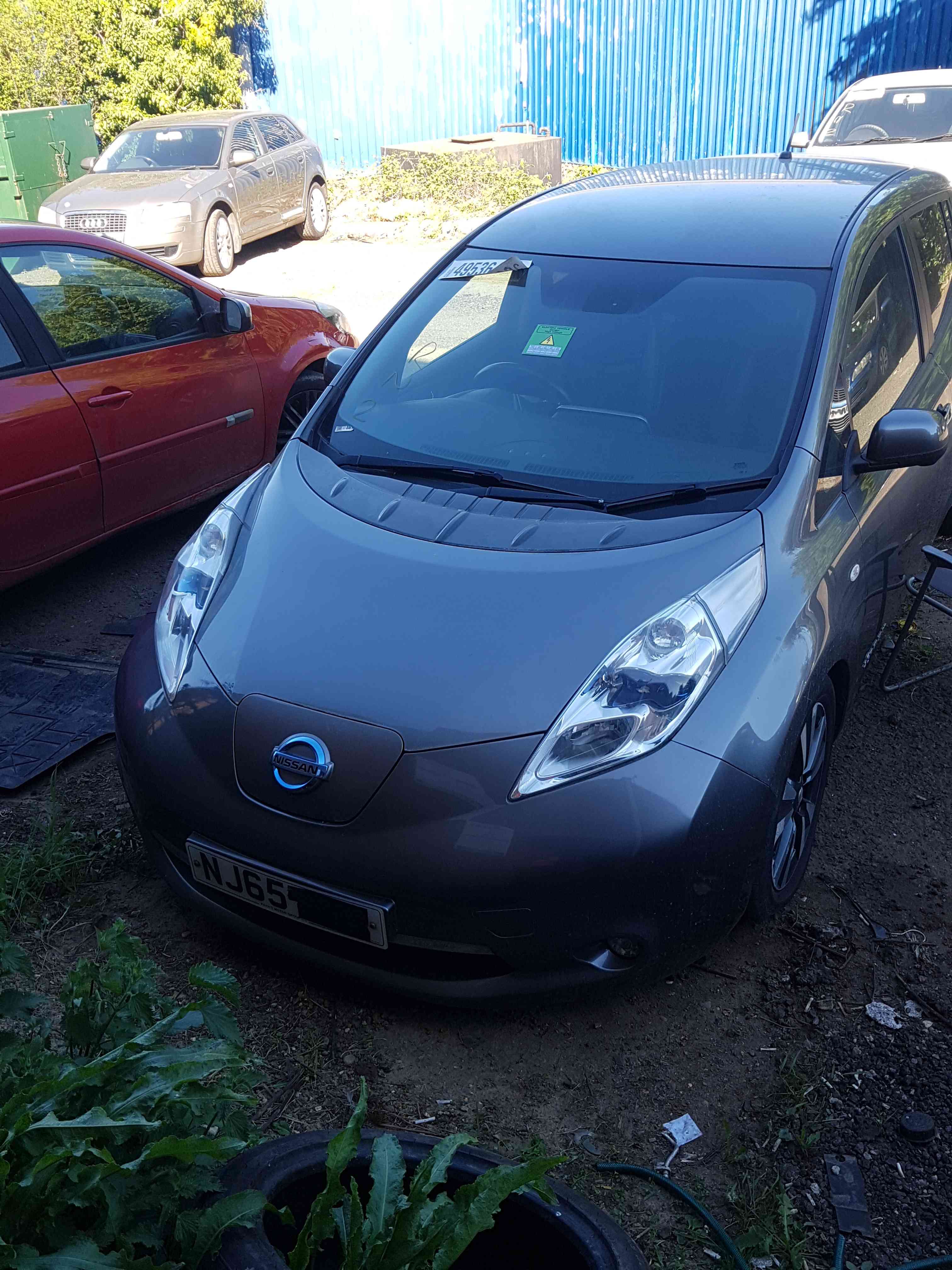 Thumb 2 Nissan Leaf 2010-2017  Front Bonnet KAD Grey Metallic Gunmetal Grey
