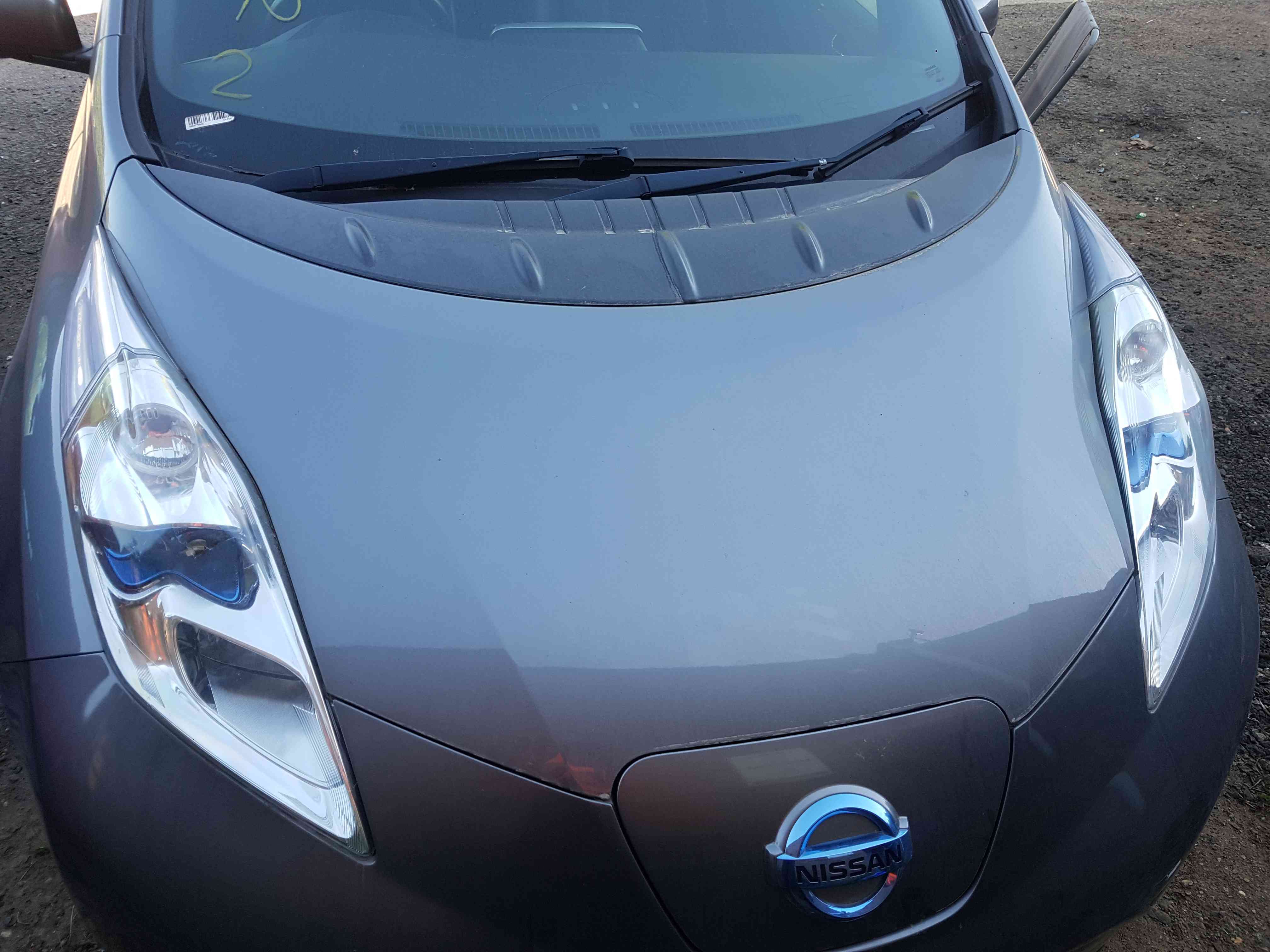 Thumb 3 Nissan Leaf 2010-2017  Front Bonnet KAD Grey Metallic Gunmetal Grey