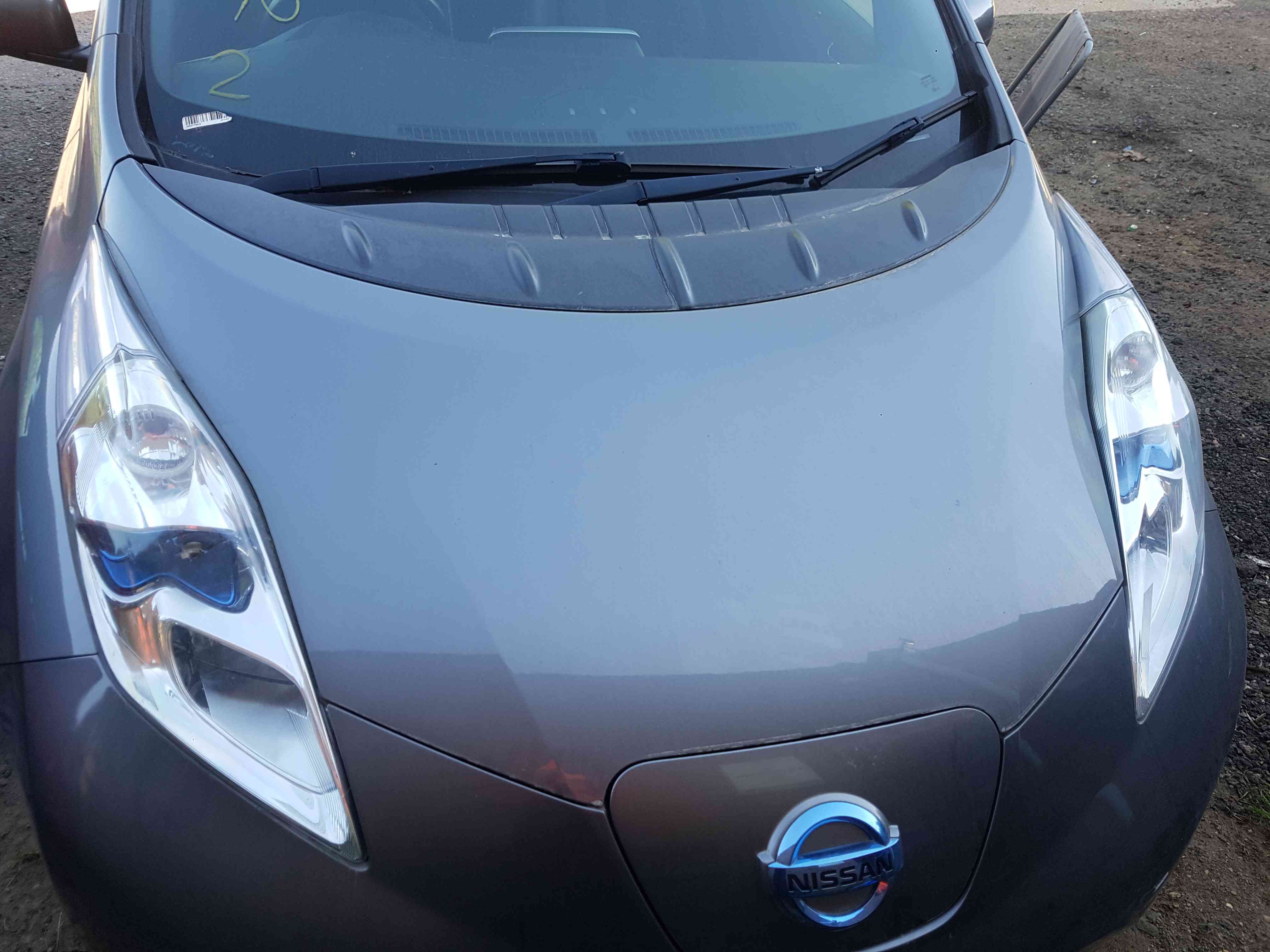 Thumb 4 Nissan Leaf 2010-2017  Front Bonnet KAD Grey Metallic Gunmetal Grey
