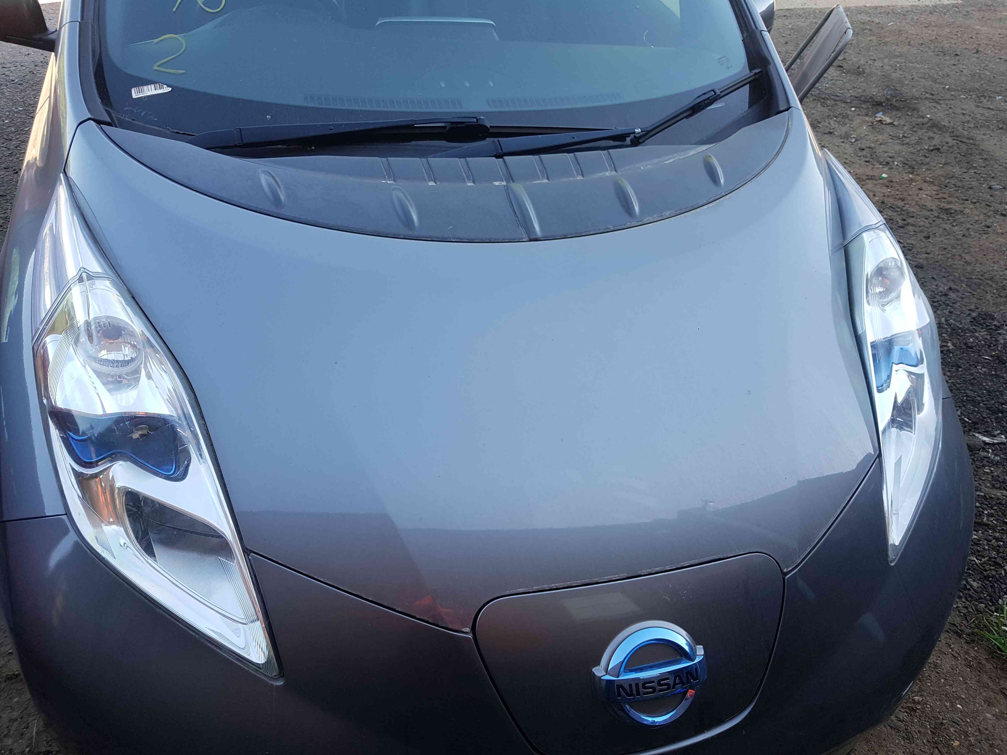 Thumb 5 Nissan Leaf 2010-2017  Front Bonnet KAD Grey Metallic Gunmetal Grey