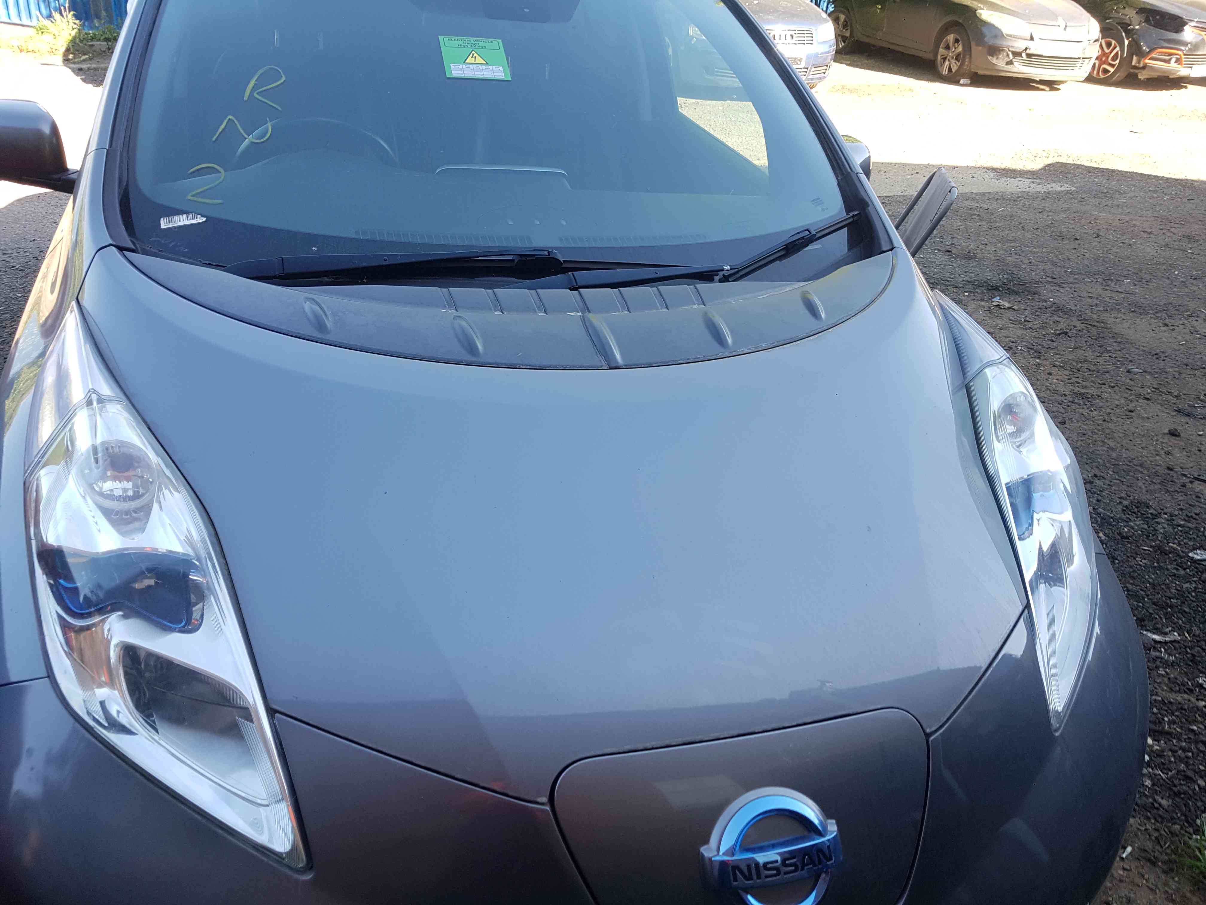 Thumb 6 Nissan Leaf 2010-2017  Front Bonnet KAD Grey Metallic Gunmetal Grey
