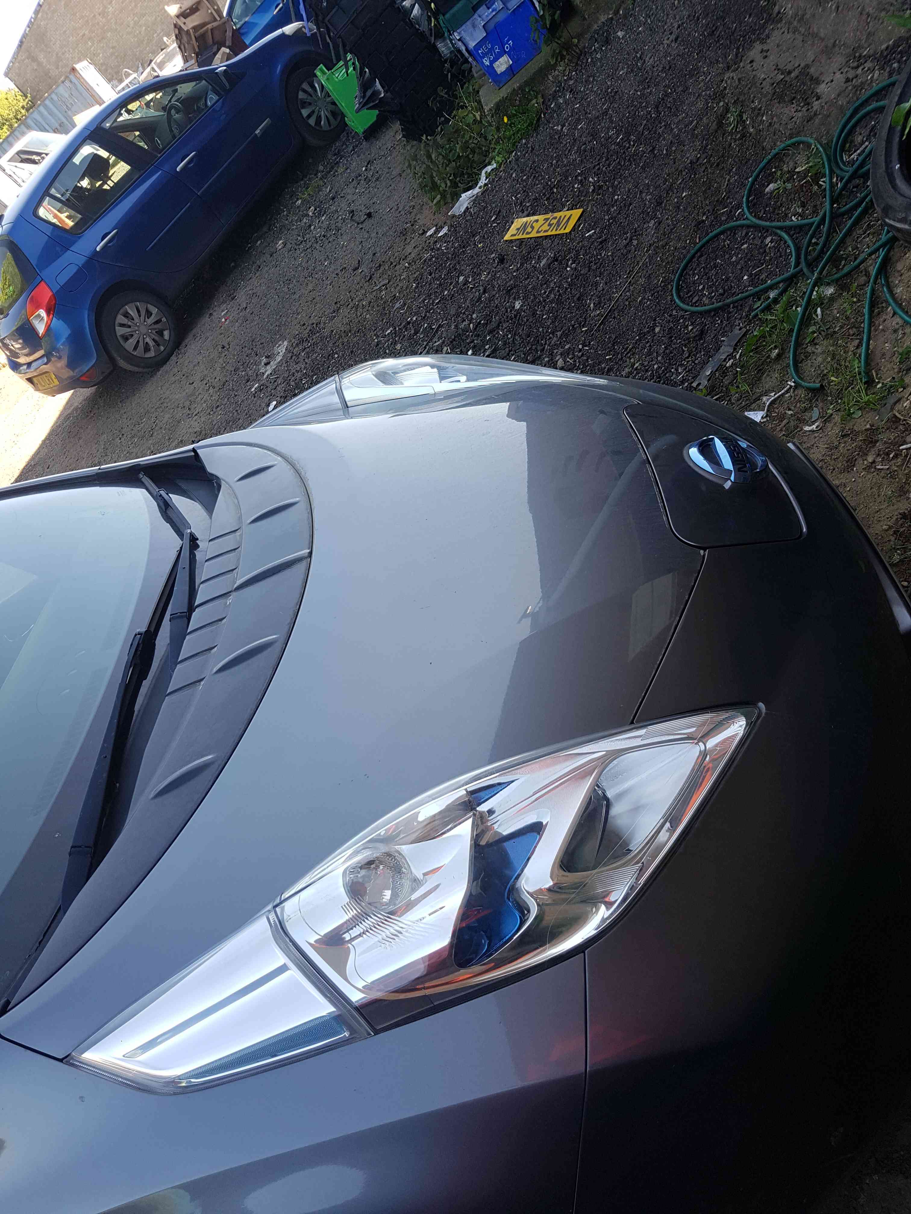 Thumb 8 Nissan Leaf 2010-2017  Front Bonnet KAD Grey Metallic Gunmetal Grey