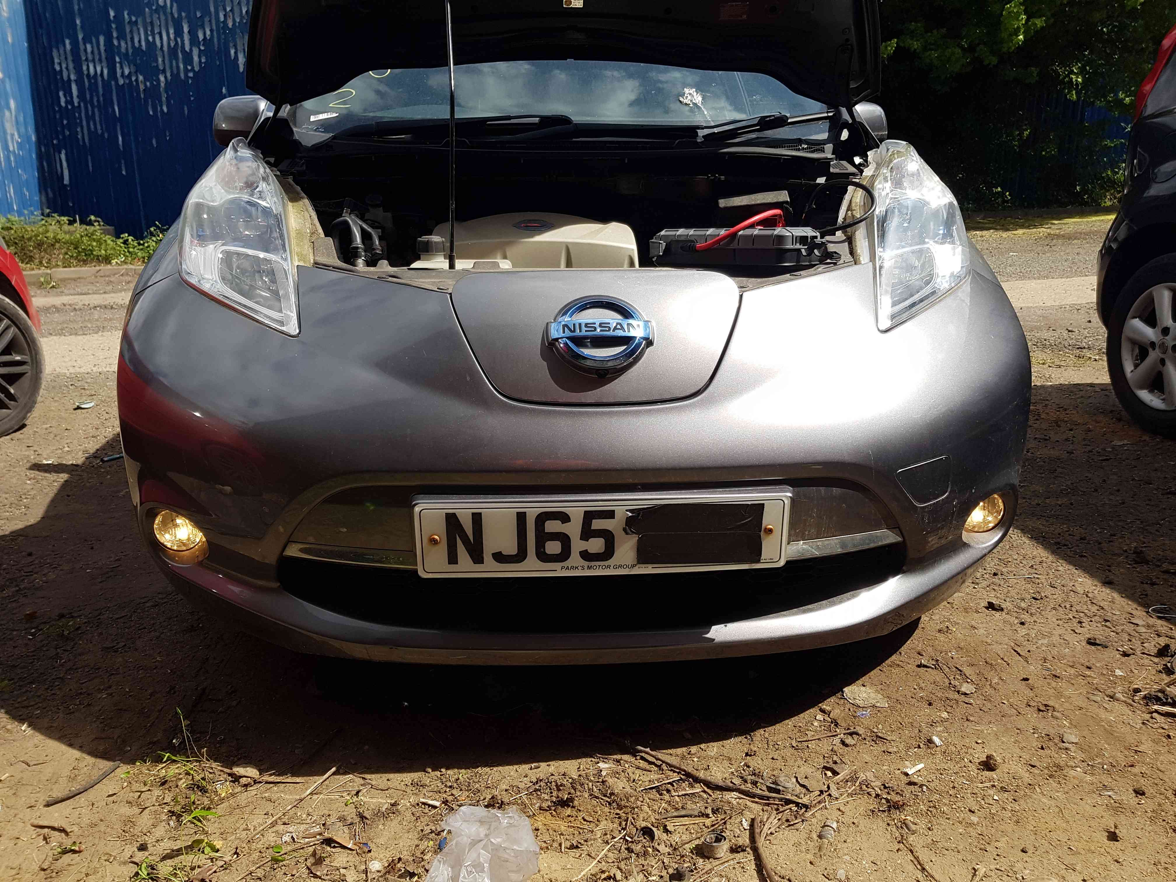 Thumb 2 Nissan Leaf 2010-2017 Front Bumper KAD Grey Metallic Gunmetal Grey