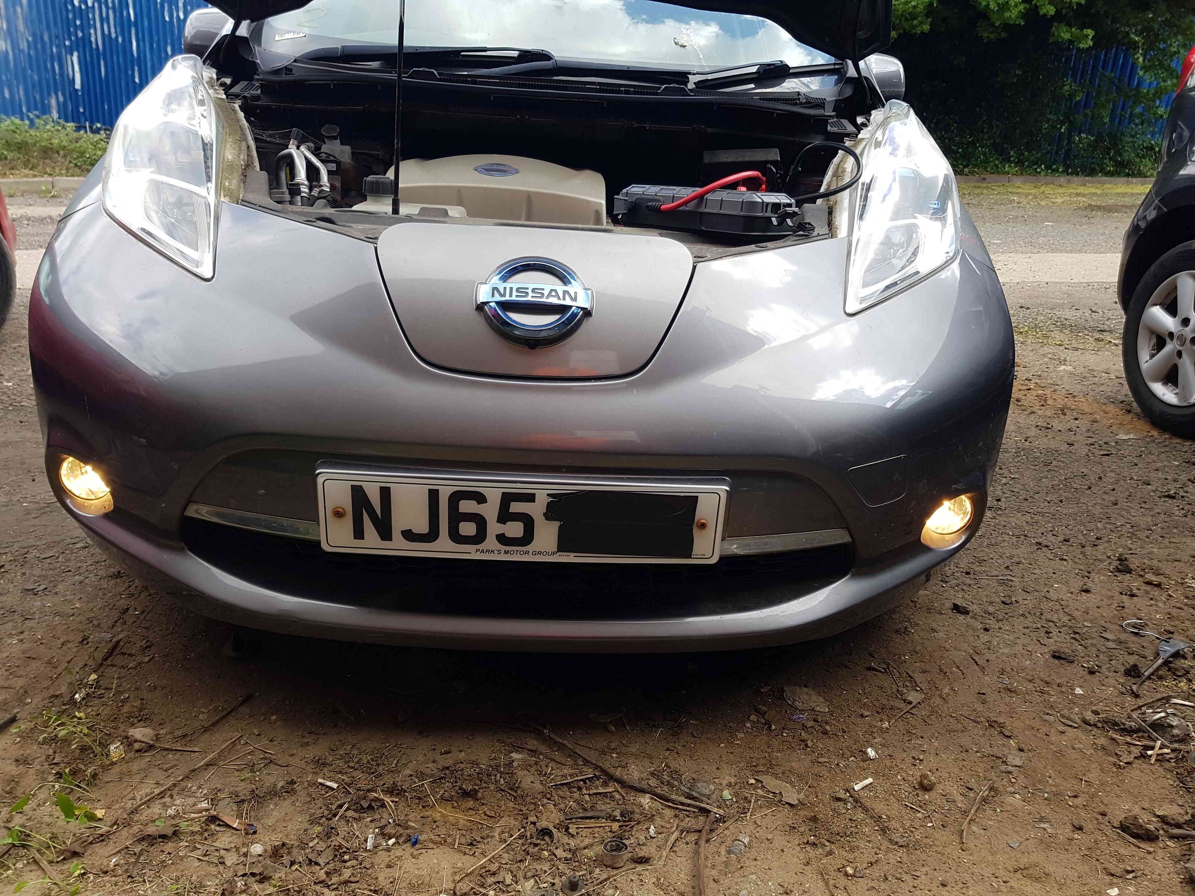 Thumb 14 Nissan Leaf 2010-2017 Front Bumper KAD Grey Metallic Gunmetal Grey