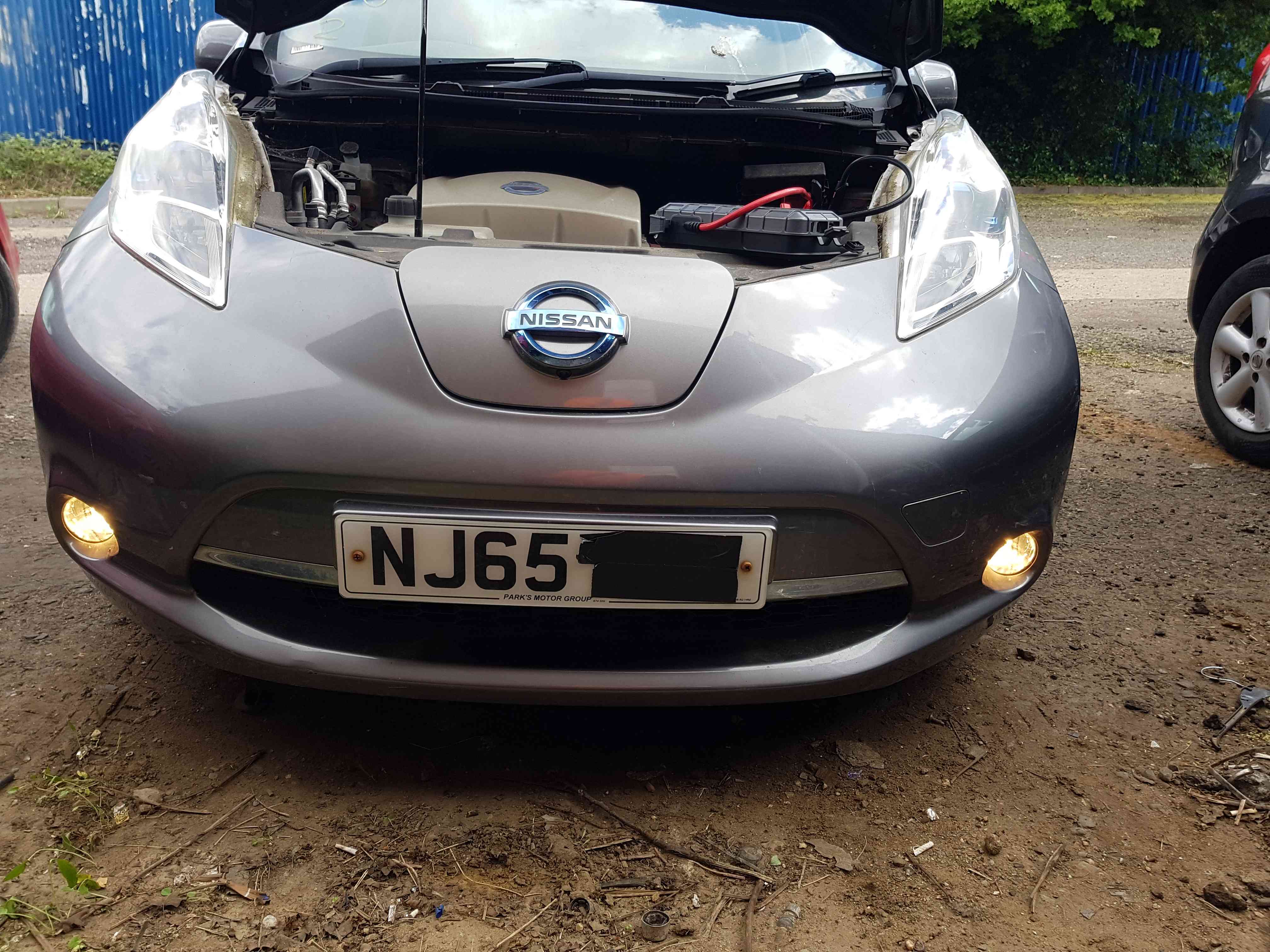 Thumb 15 Nissan Leaf 2010-2017 Front Bumper KAD Grey Metallic Gunmetal Grey