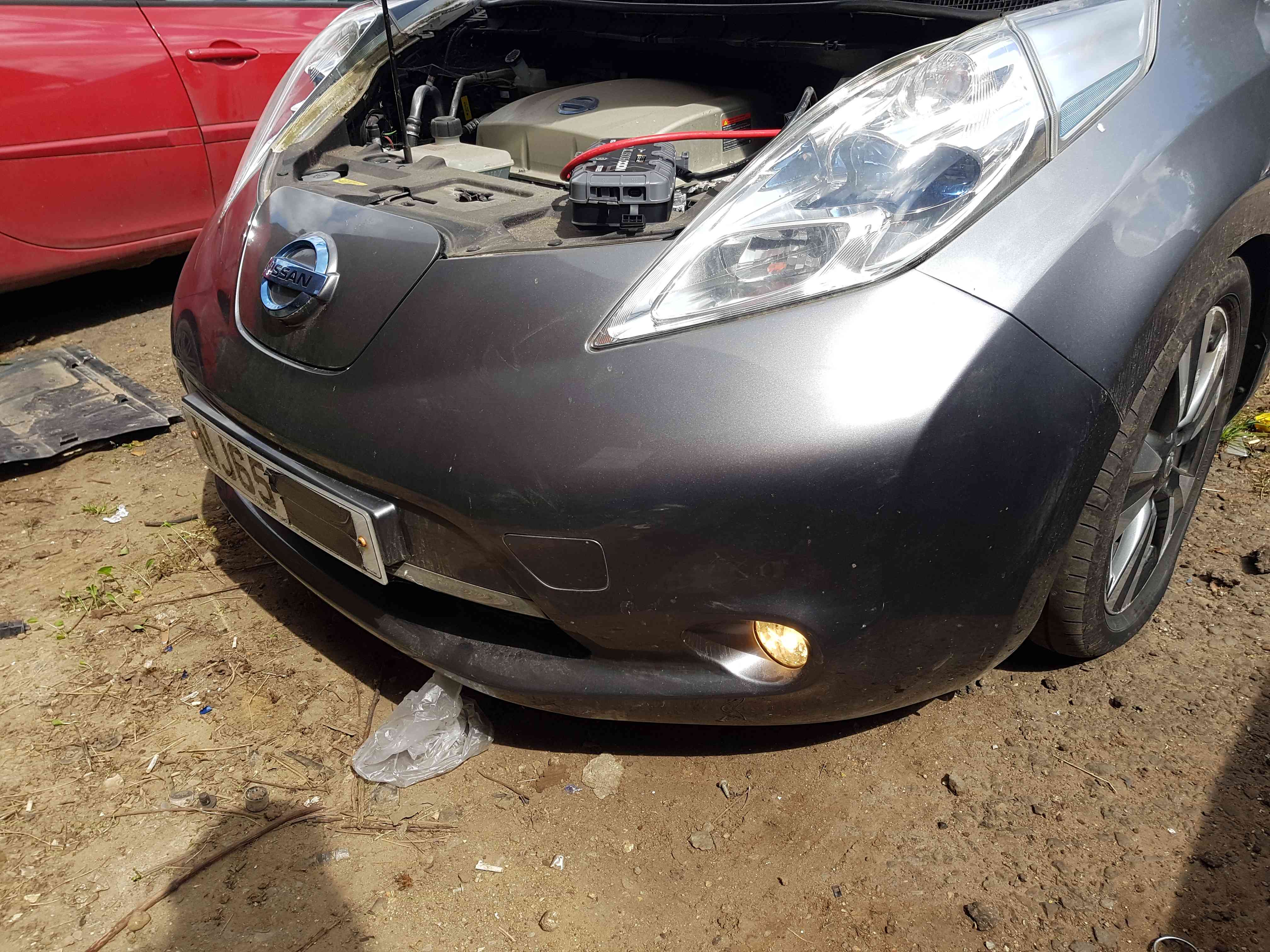 Thumb 8 Nissan Leaf 2010-2017 Front Bumper KAD Grey Metallic Gunmetal Grey