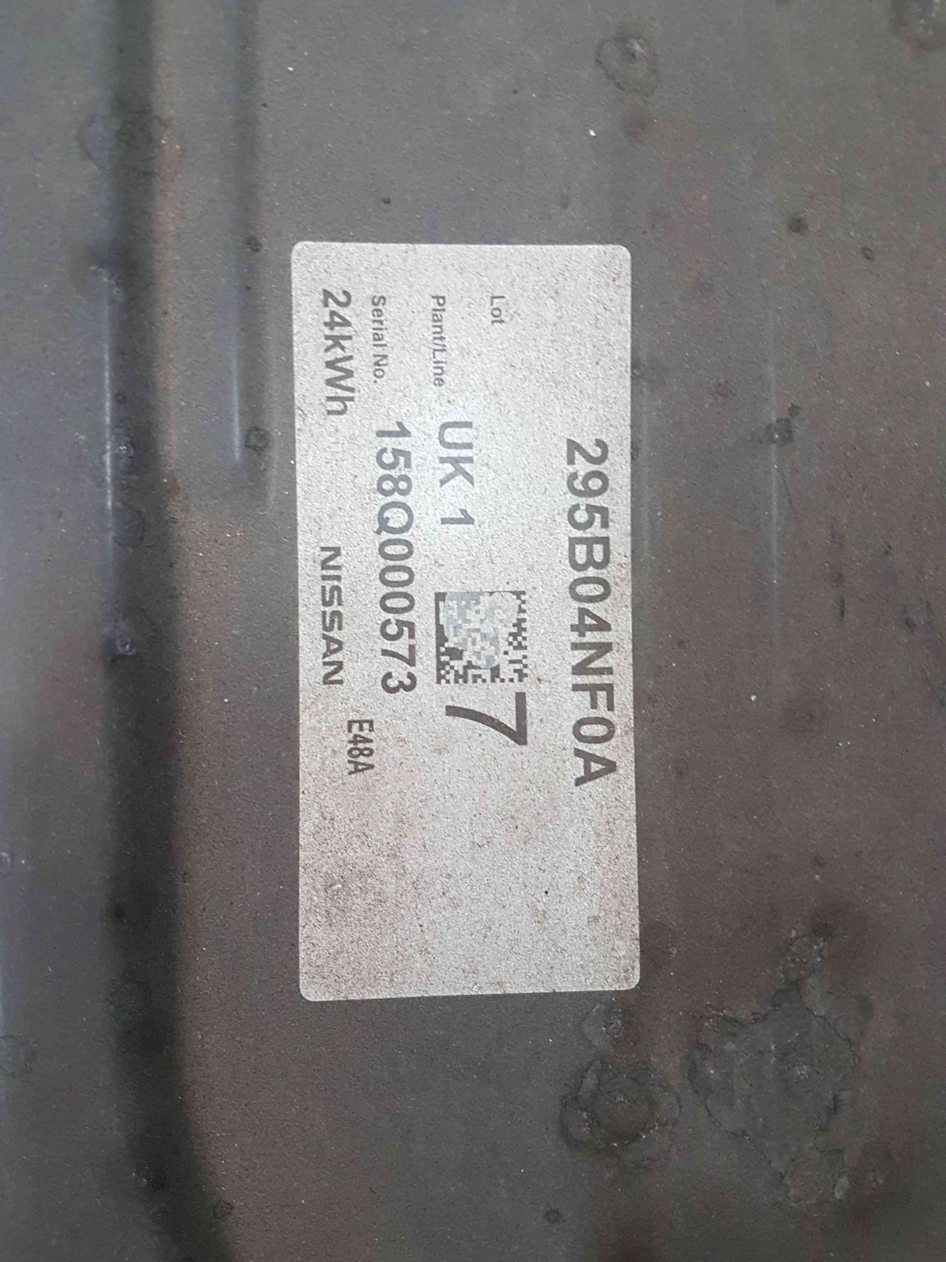 Thumb 3 Nissan Leaf 2010-2017 High Voltage Battery Motor 295B04nf0a 24Kwh