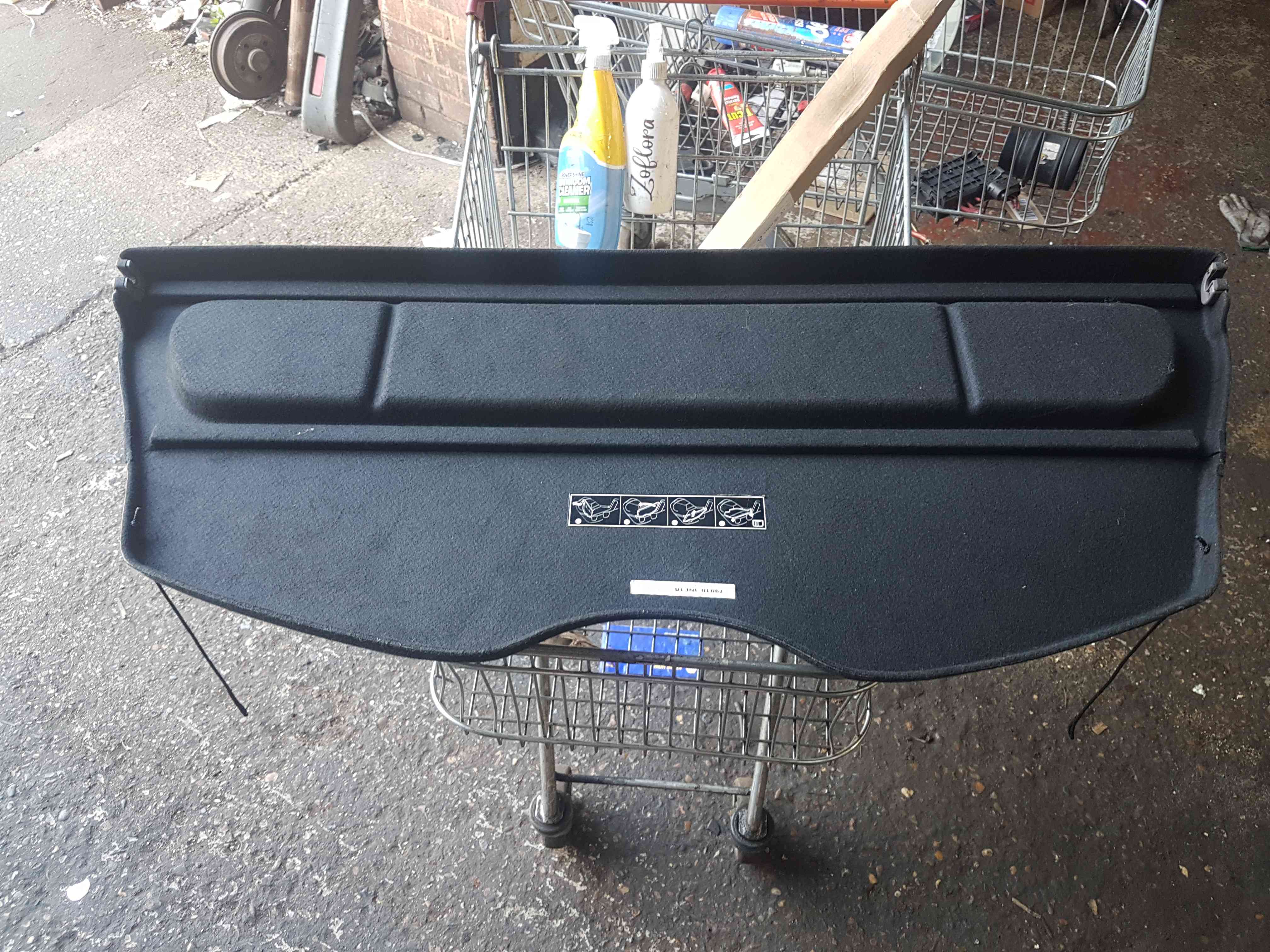 Thumb 6 Nissan Leaf 2010-2017 Parcel Shelf Cover Boot 799103NL1B
