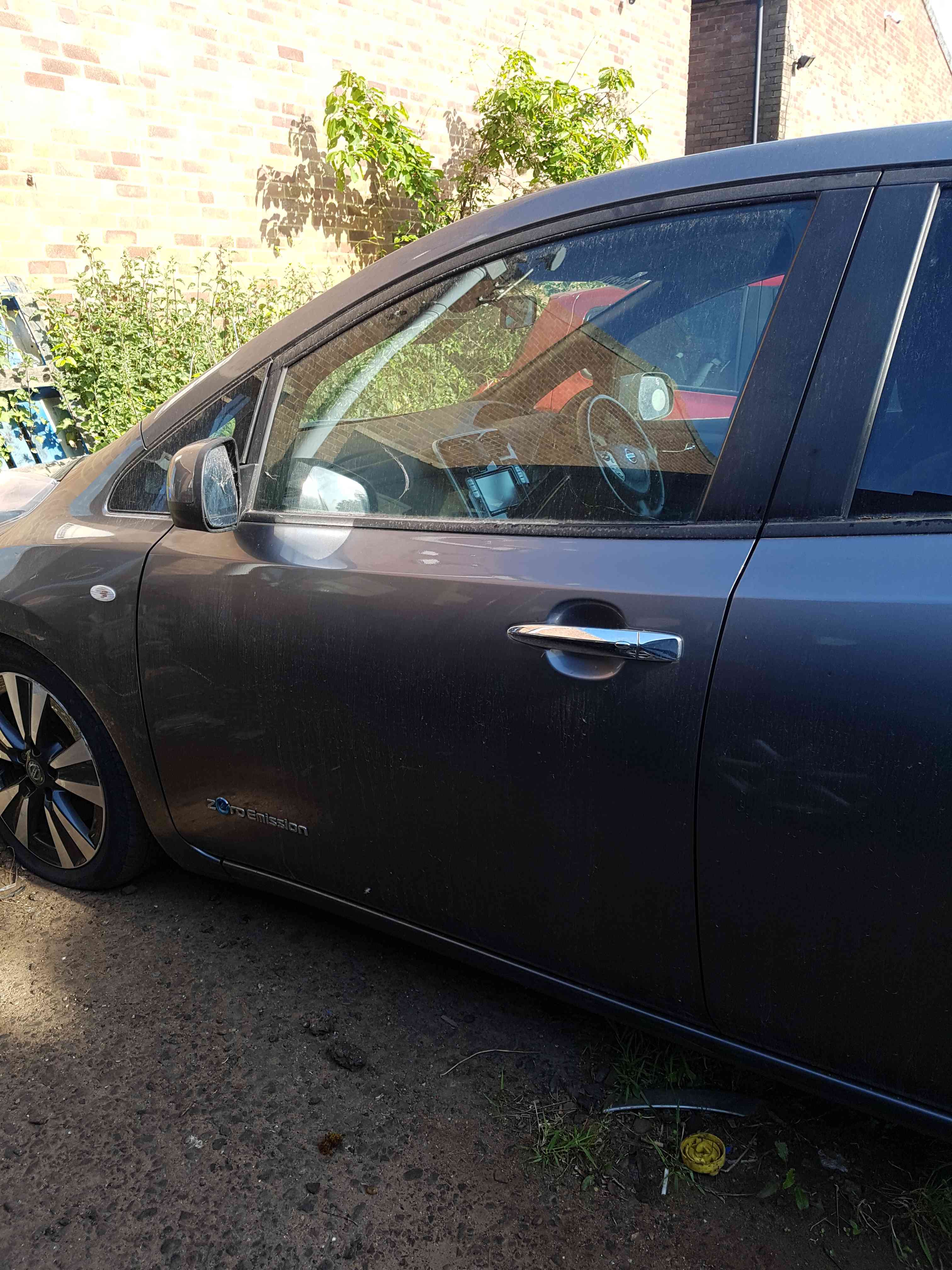 Thumb 2 Nissan Leaf 2010-2017 Passenger NSF Door Right KAD Grey Metallic Gunmetal Grey