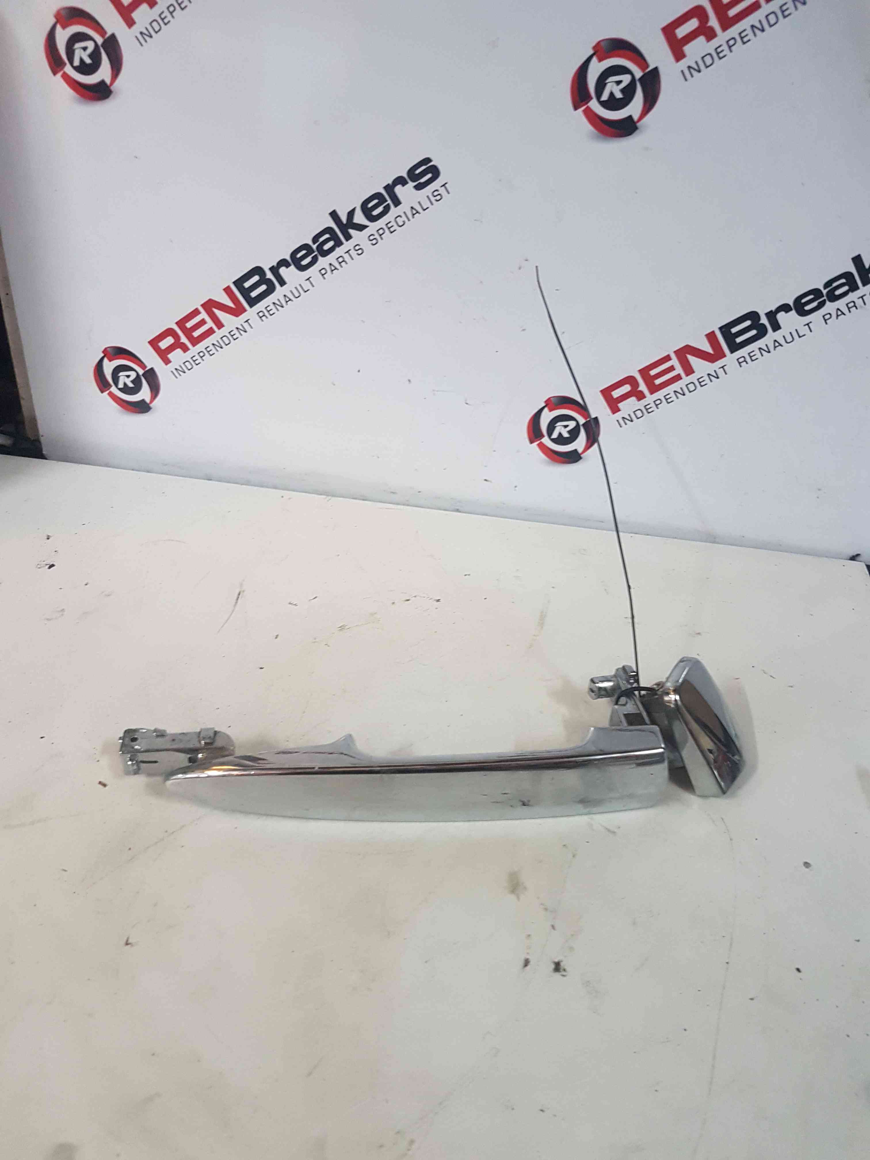 Thumb 3 Nissan Leaf 2010-2017 Passenger NSR Rear Exterior Door Handle Chrome
