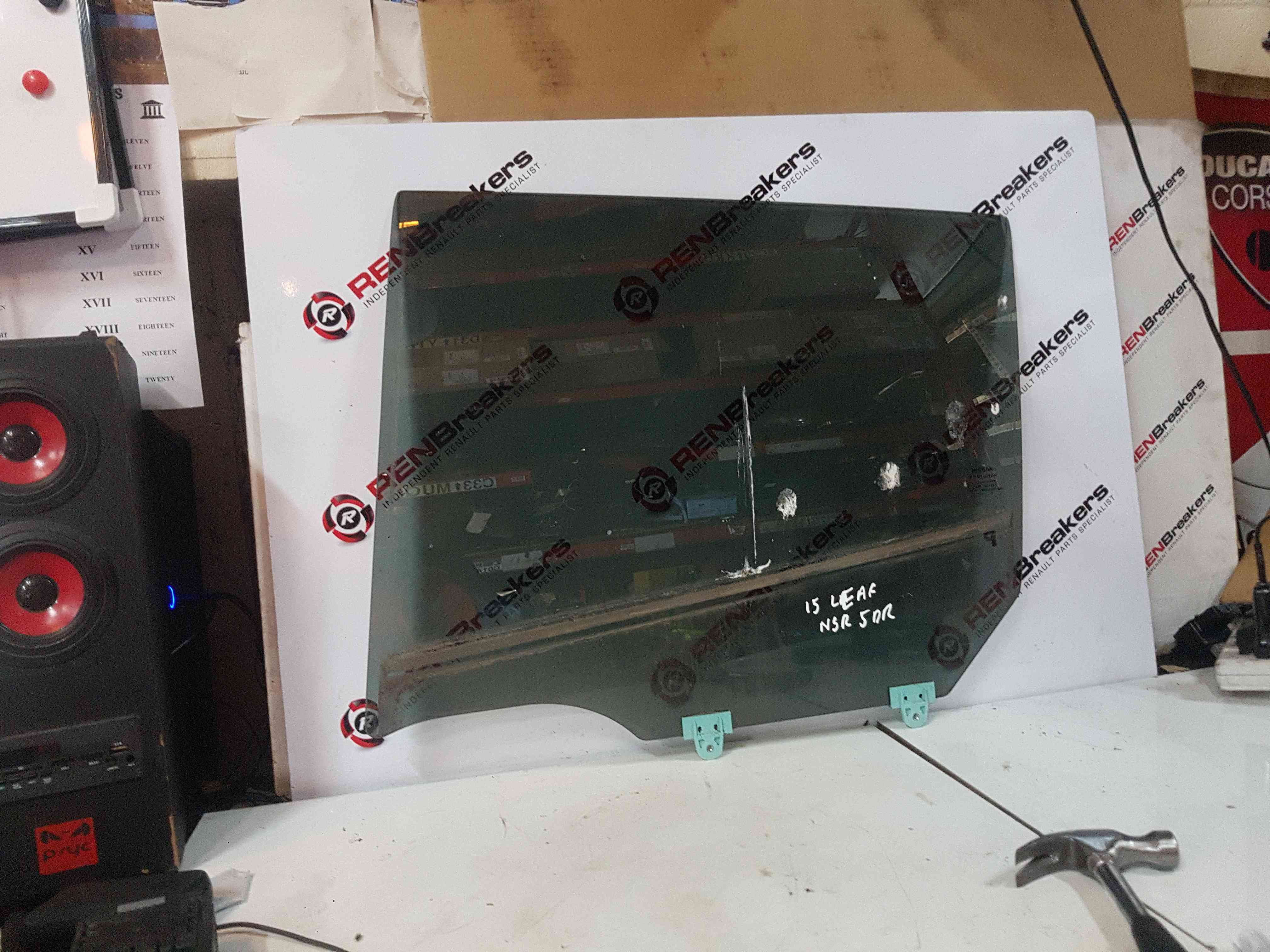 Thumb 4 Nissan Leaf 2010-2017 Passenger Rear NSR Door Glass Window Tinted