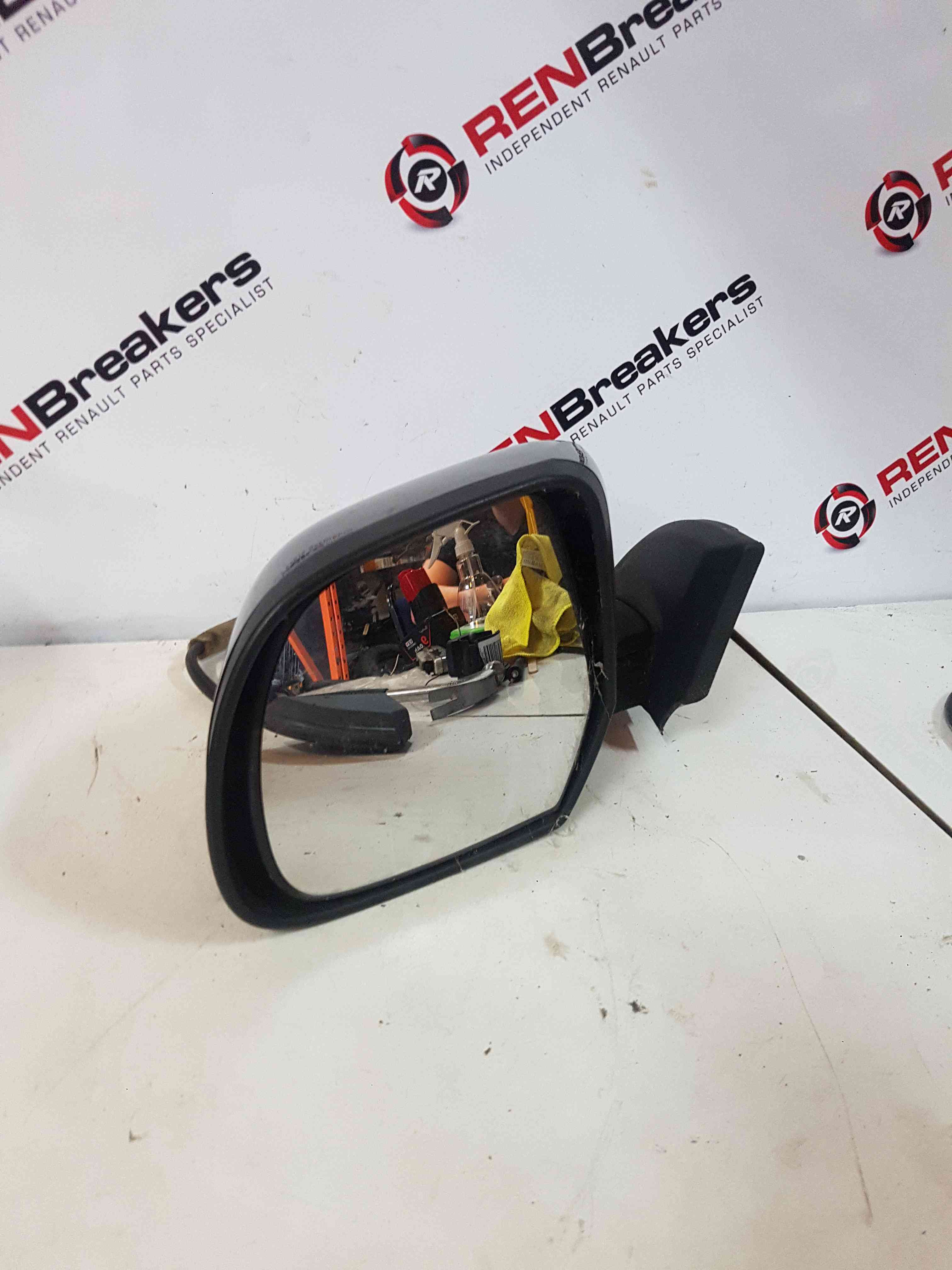 Thumb 5 Nissan Leaf 2010-2017 Passenger Wing Mirror Ns KAD Grey Metallic Gunmetal Grey 