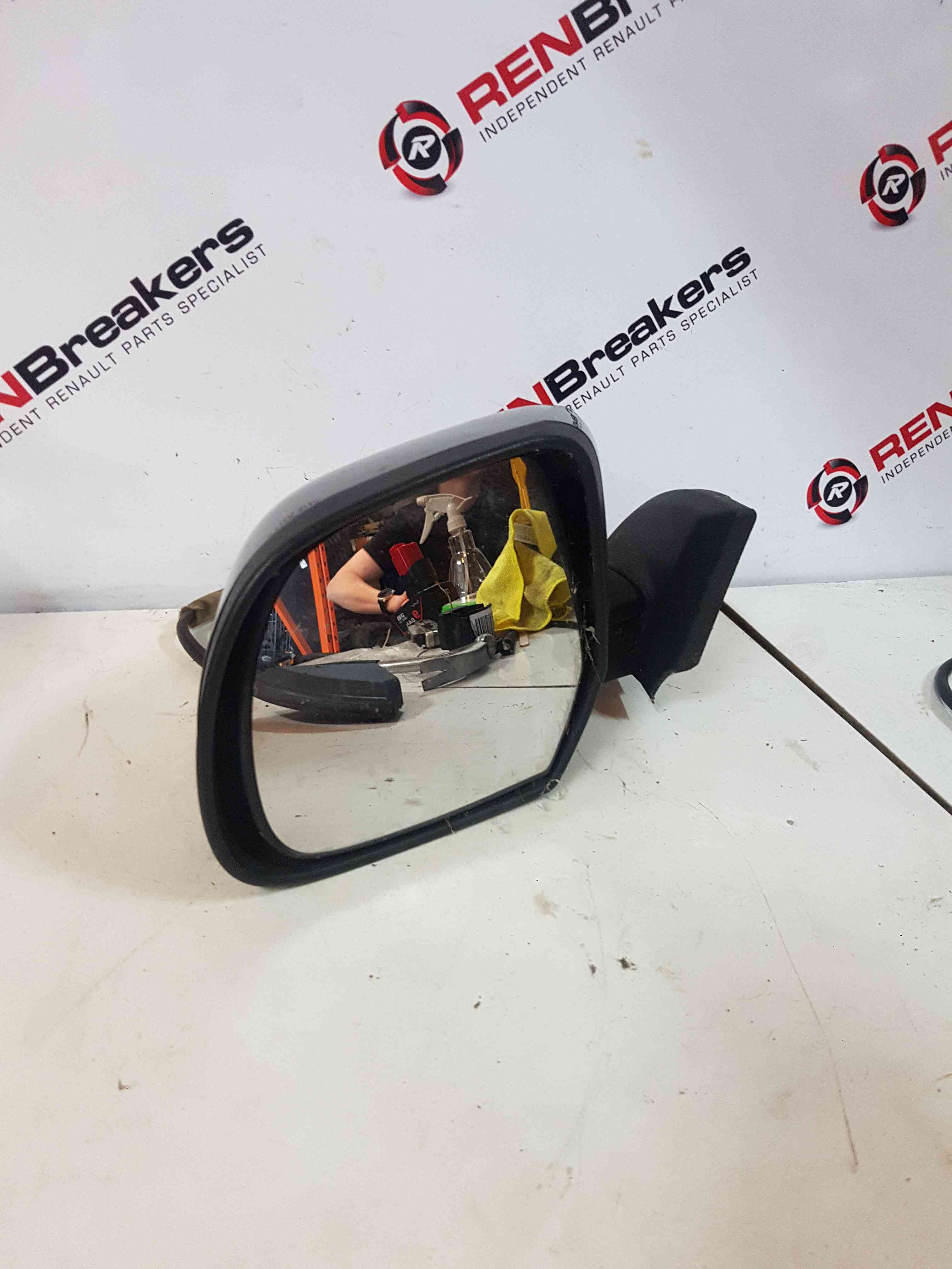 Thumb 6 Nissan Leaf 2010-2017 Passenger Wing Mirror Ns KAD Grey Metallic Gunmetal Grey 
