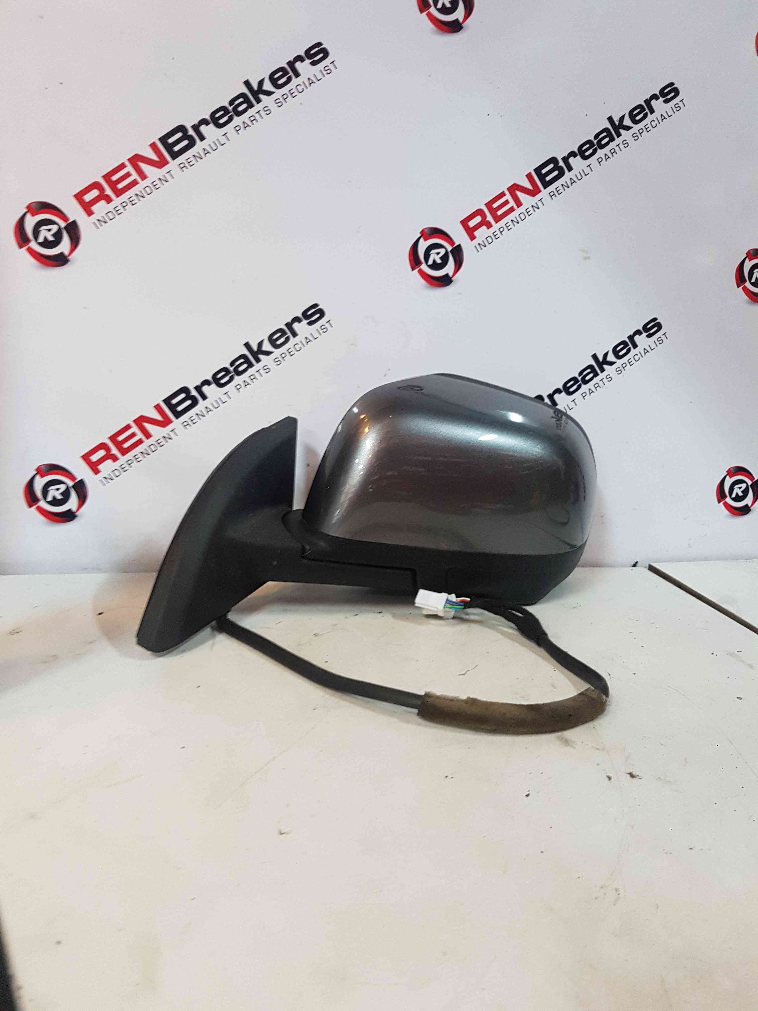 Thumb 8 Nissan Leaf 2010-2017 Passenger Wing Mirror Ns KAD Grey Metallic Gunmetal Grey 