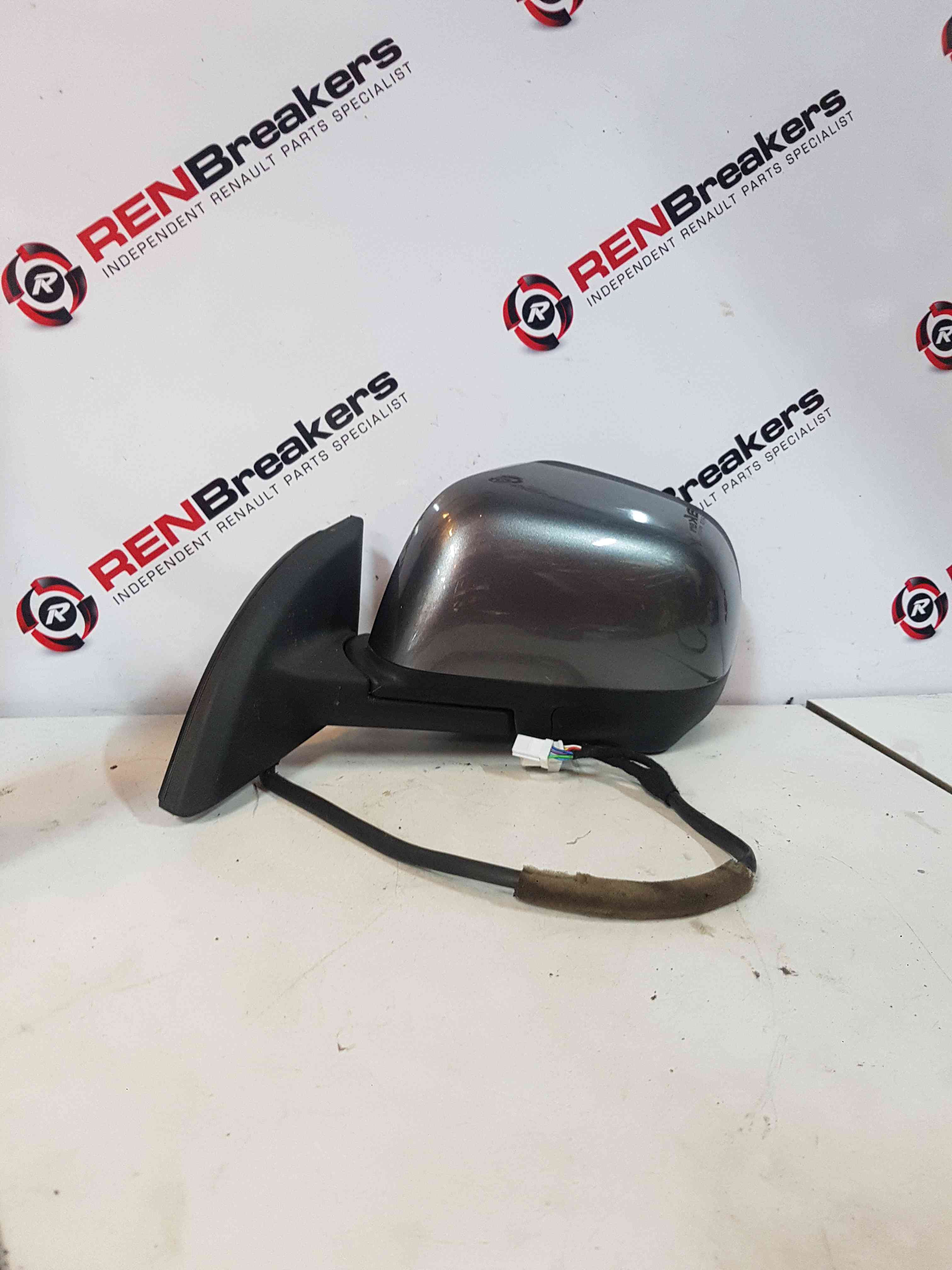 Thumb 9 Nissan Leaf 2010-2017 Passenger Wing Mirror Ns KAD Grey Metallic Gunmetal Grey 