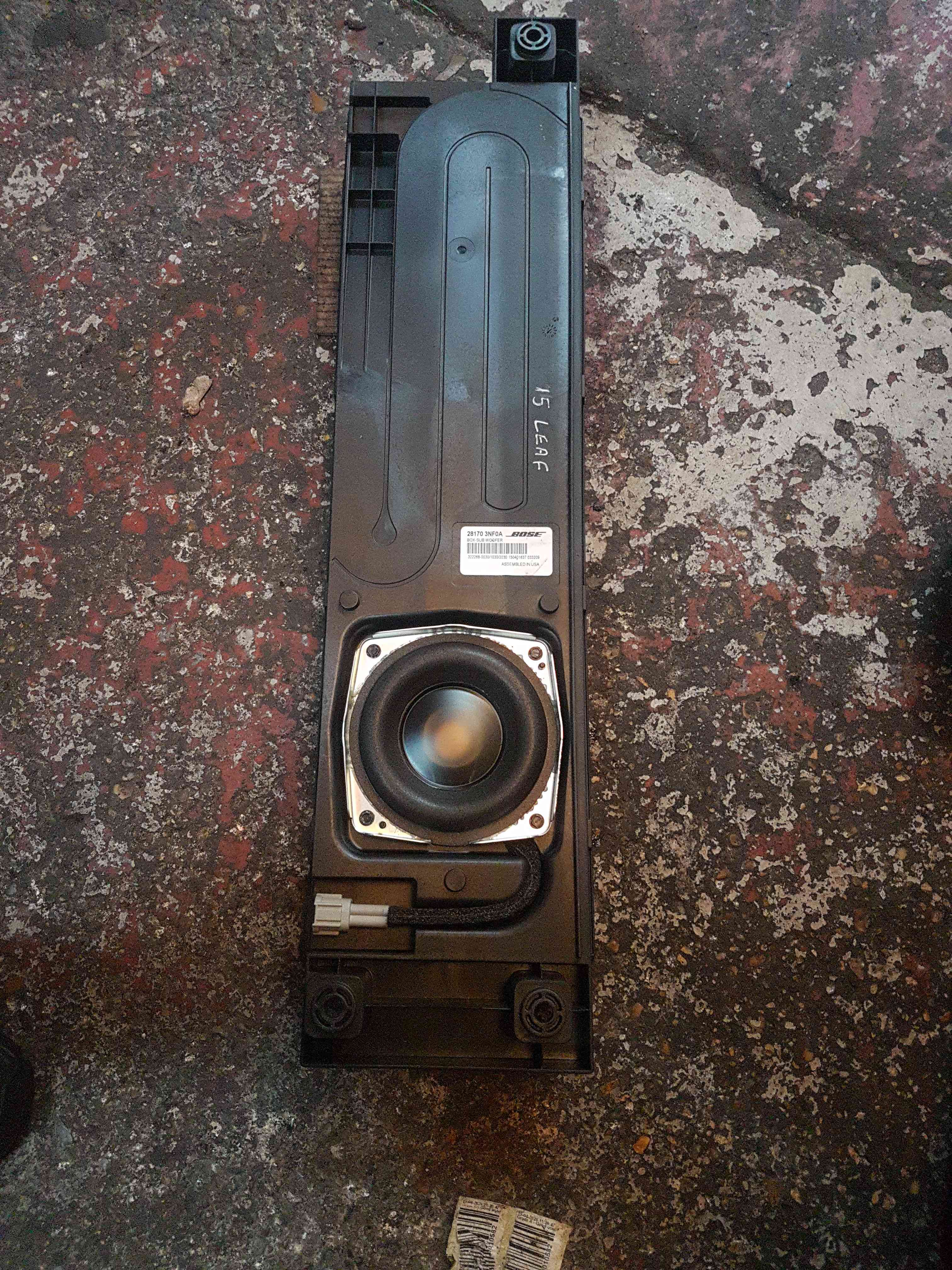 Thumb 2 Nissan Leaf 2010-2017 Subwoofer Bose 281703Nf0a