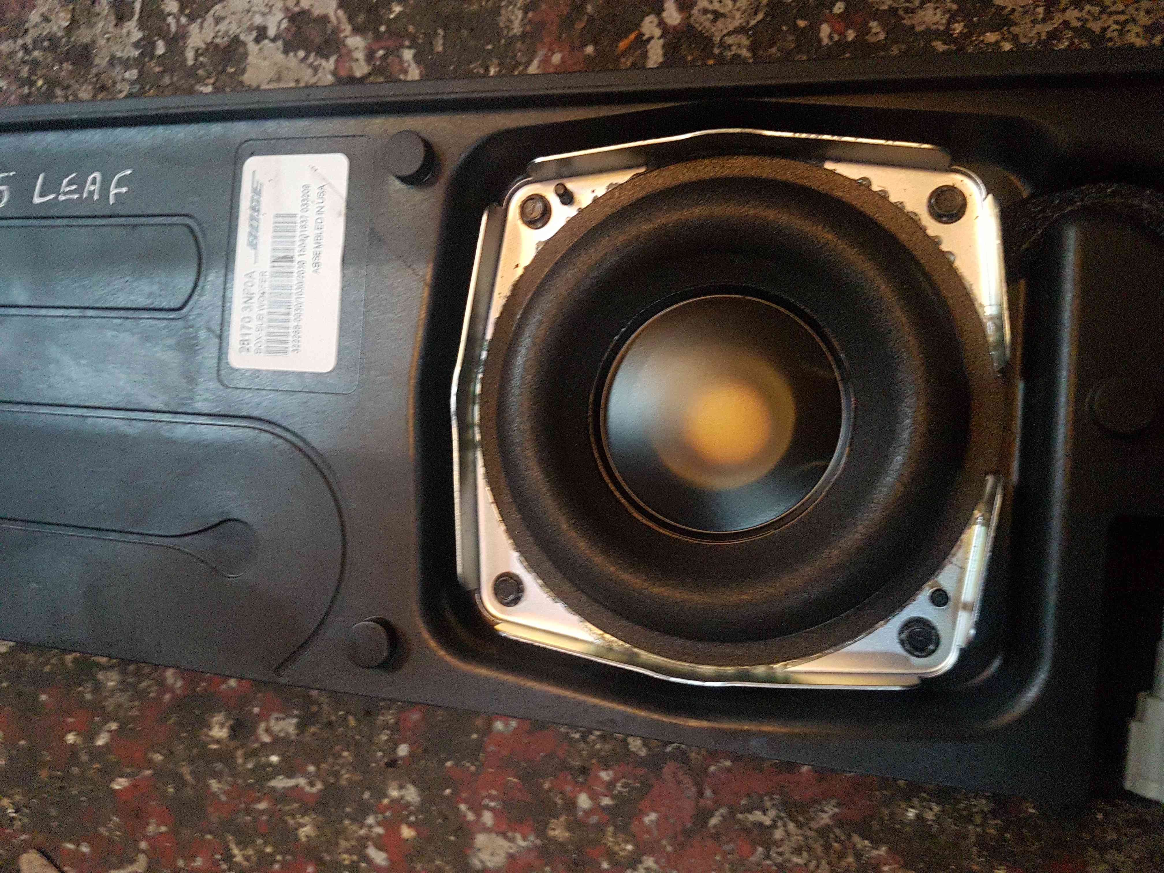 Thumb 5 Nissan Leaf 2010-2017 Subwoofer Bose 281703Nf0a