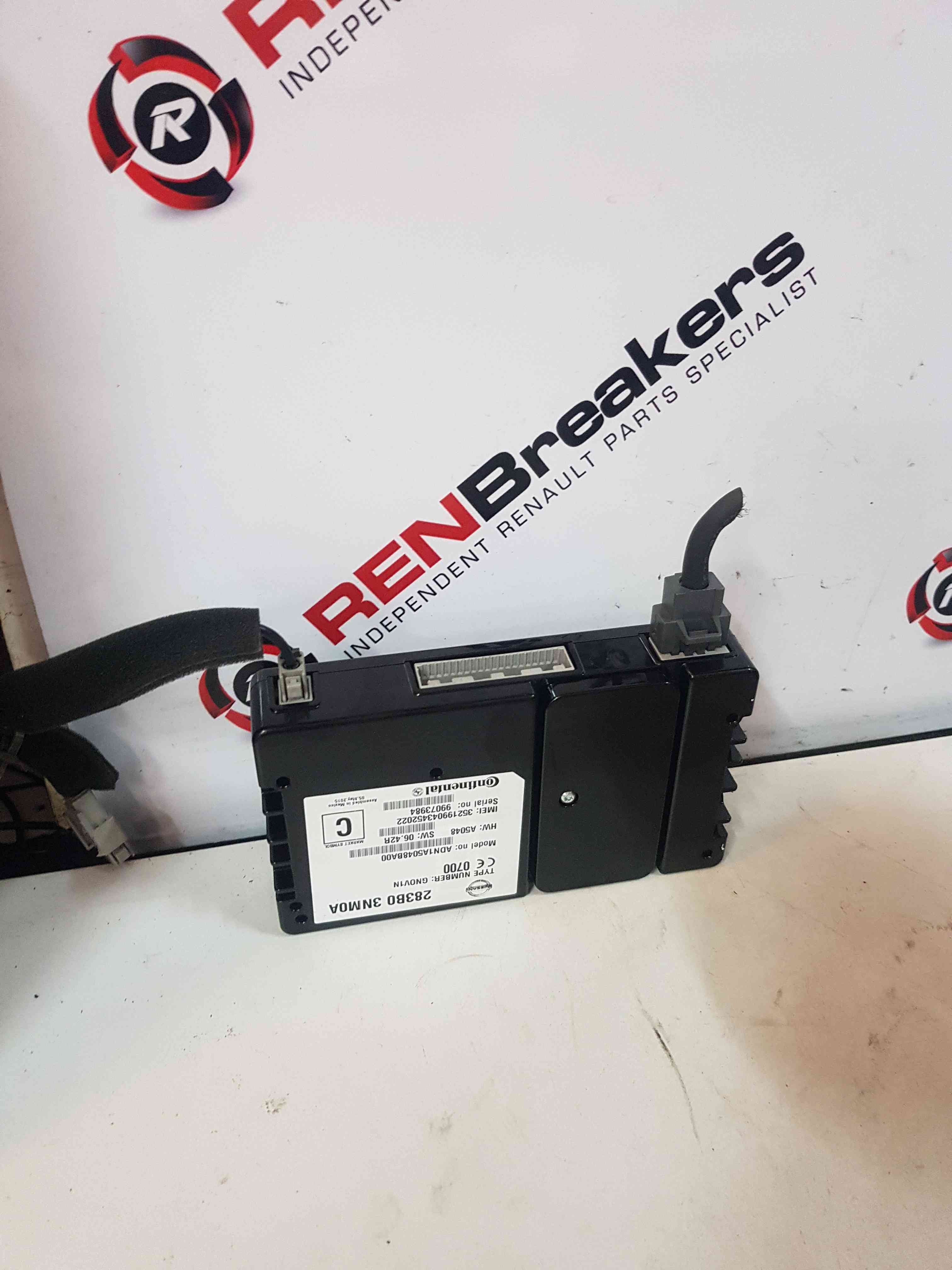 Thumb 4 Nissan Leaf 2010-2017 Telematic Assy Control Module ECU 283B03nm0a 