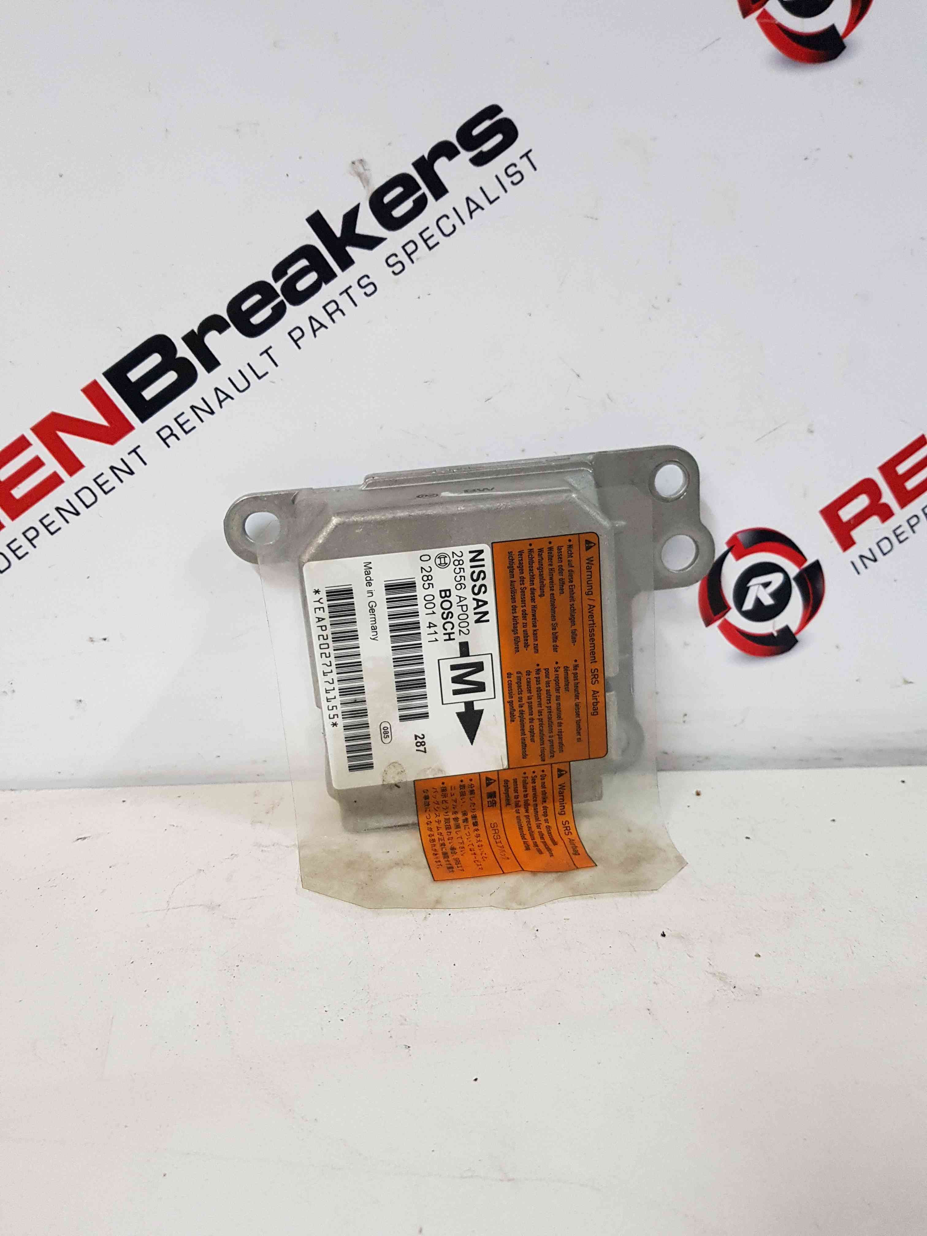 Thumb 7 Nissan Micra K11 1998-2002 Airbag ECU Computer Module 28556Ap002