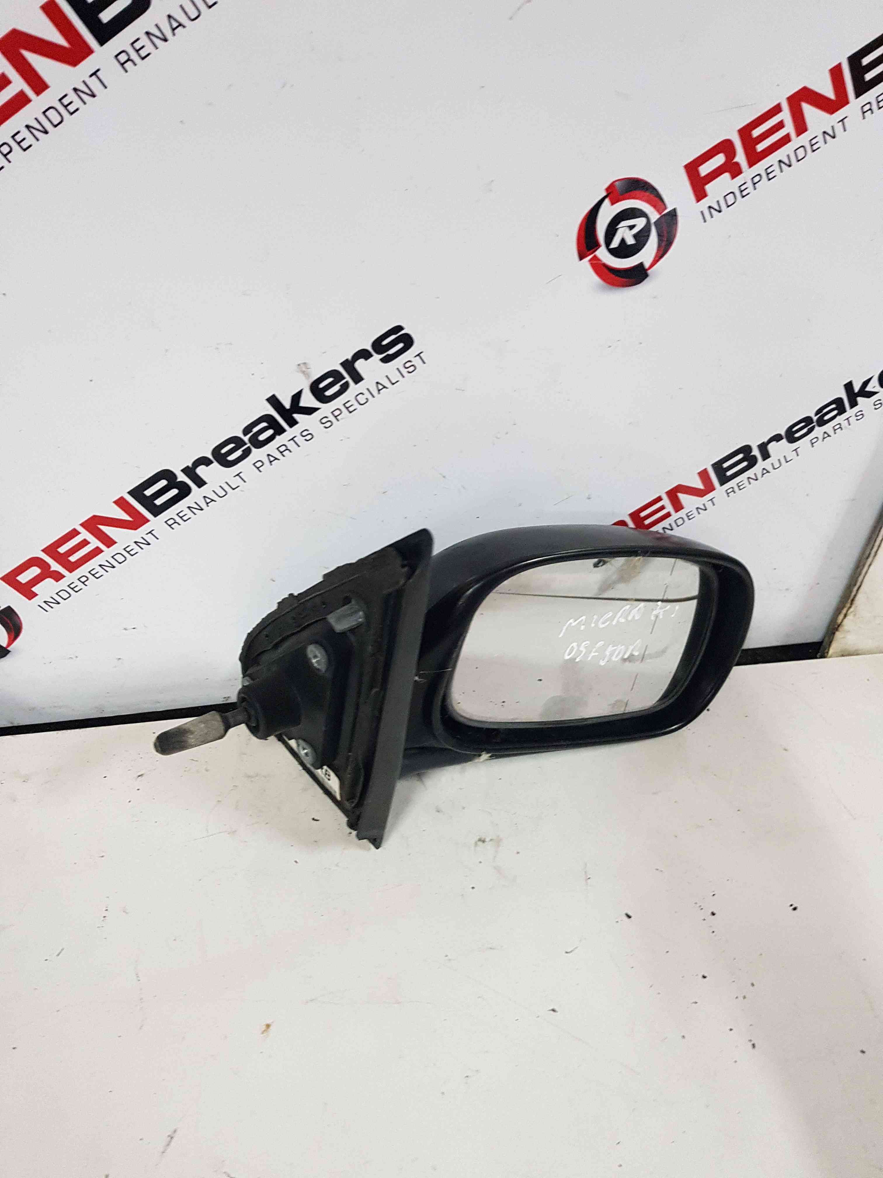 Thumb 5 Nissan Micra K11 1998-2002 Driver Os OSF Wing Mirror Black Manual