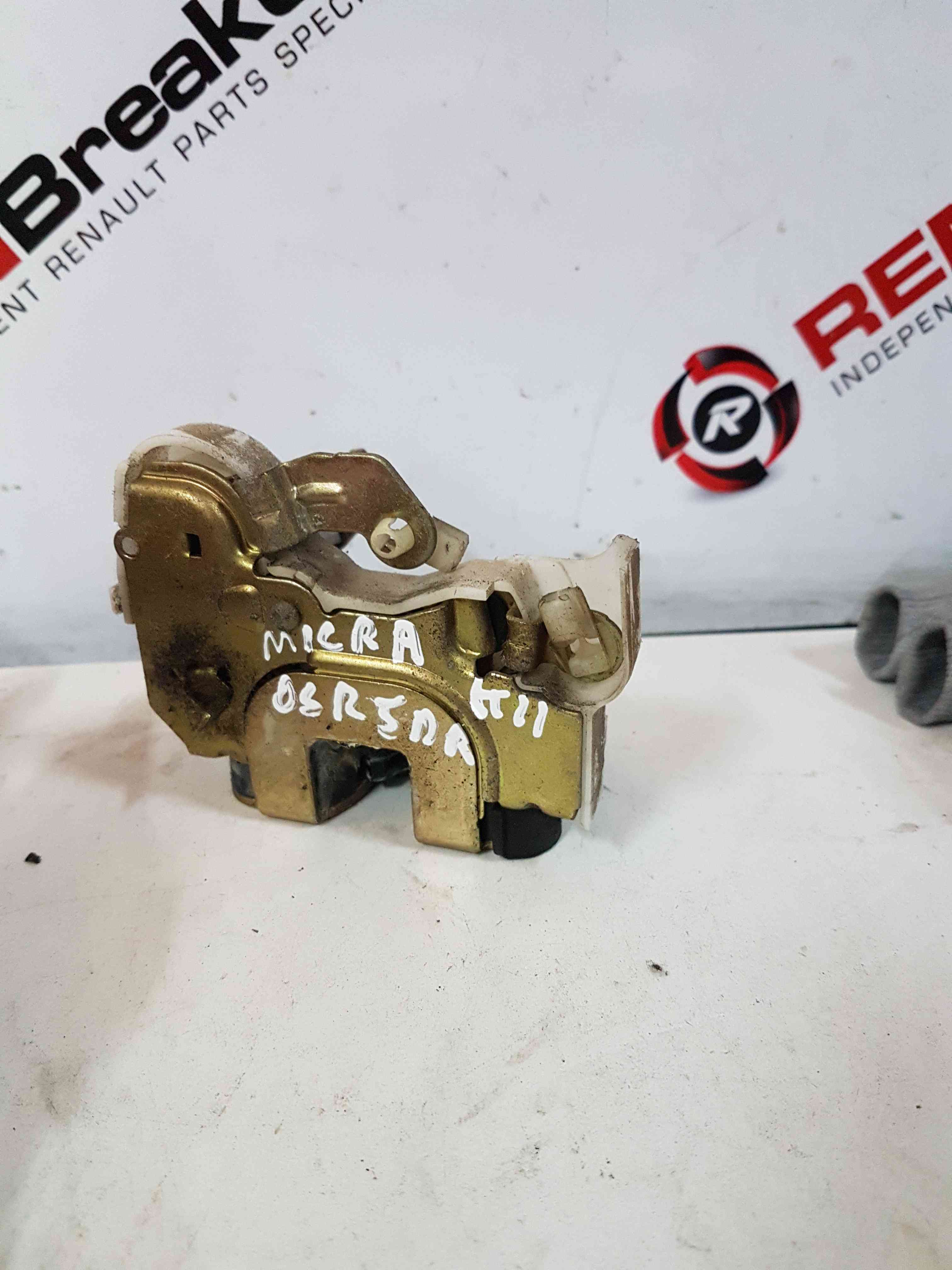 Thumb 4 Nissan Micra K11 1998-2002 Driver Rear OSR Door Lock Mechanism 5Dr