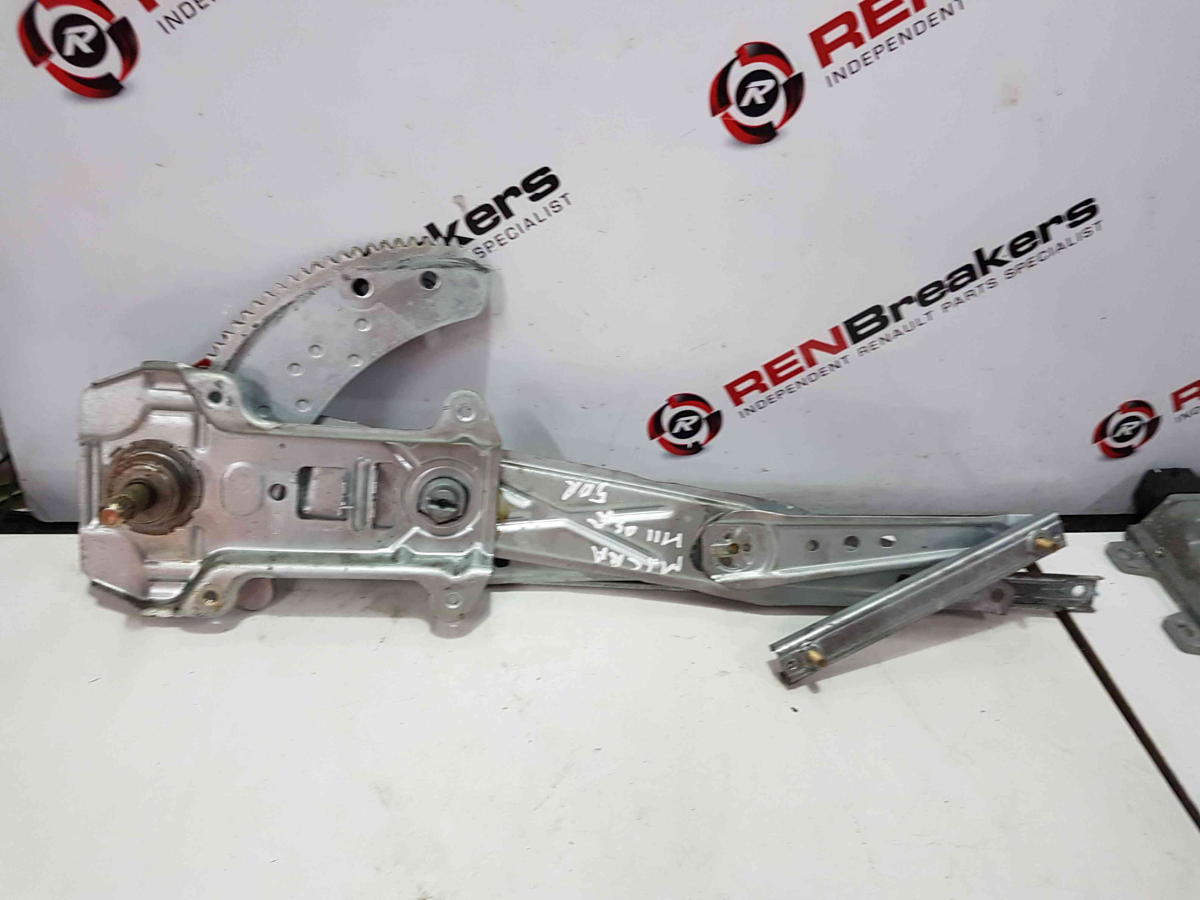 Thumb 6 Nissan Micra K11 1998-2002 Drivers OSF Front Window Regulator 5Dr 5 door