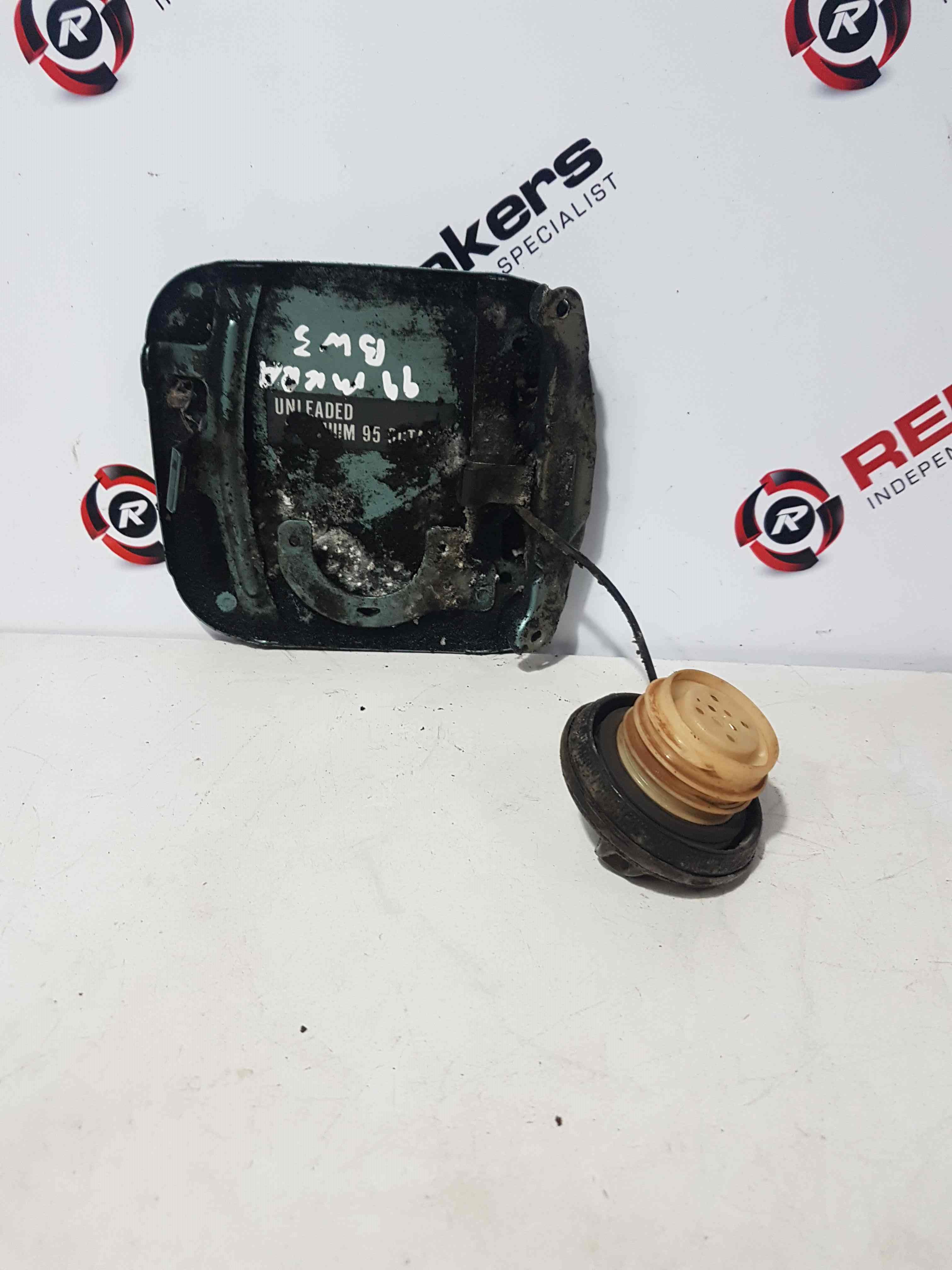 Thumb 5 Nissan Micra K11 1998-2002 FUEL FLAP + HINGE Aqua Green BW3