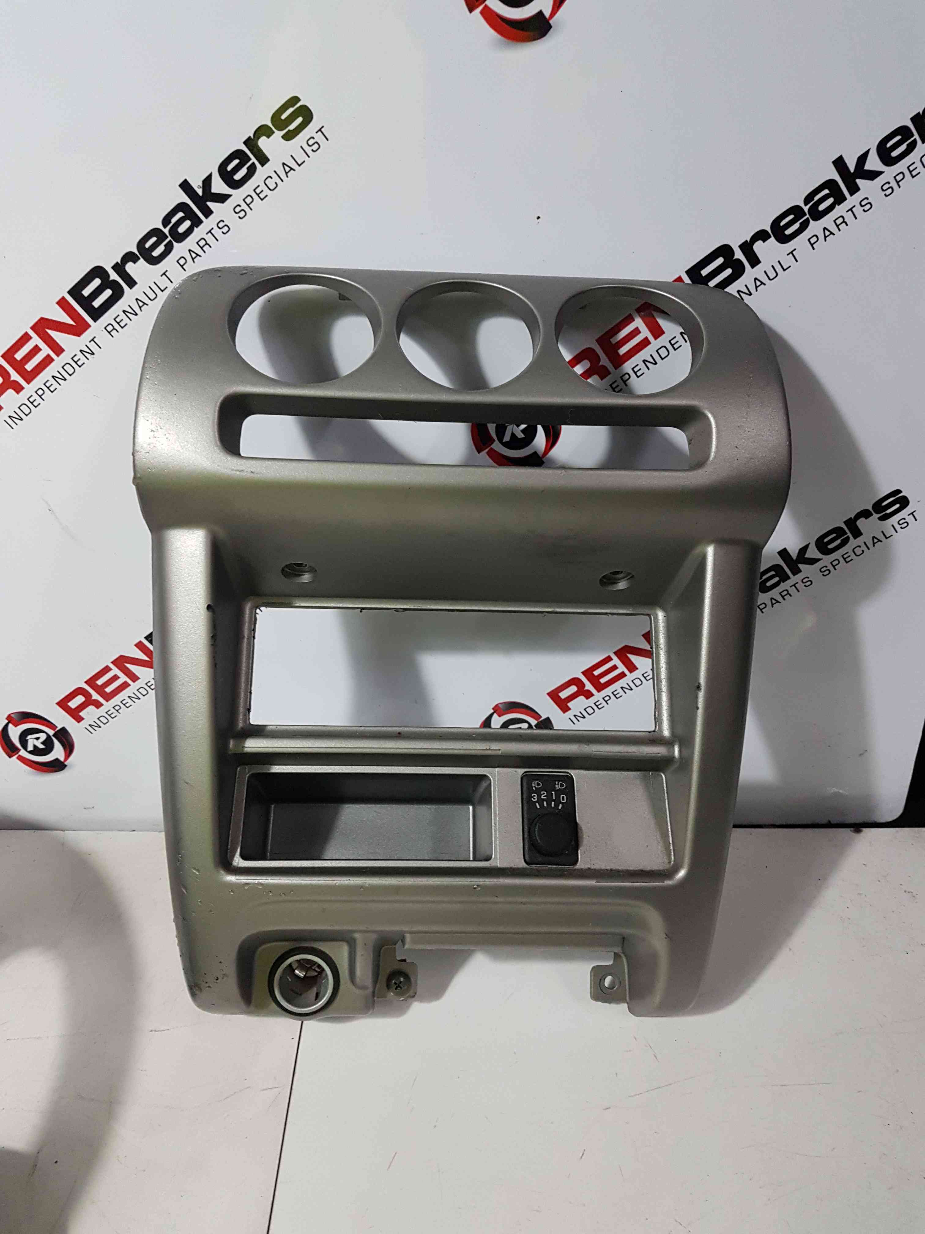 Thumb 3 Nissan Micra K11 1998-2002 Heater Controls Centre Surround Silver Trim