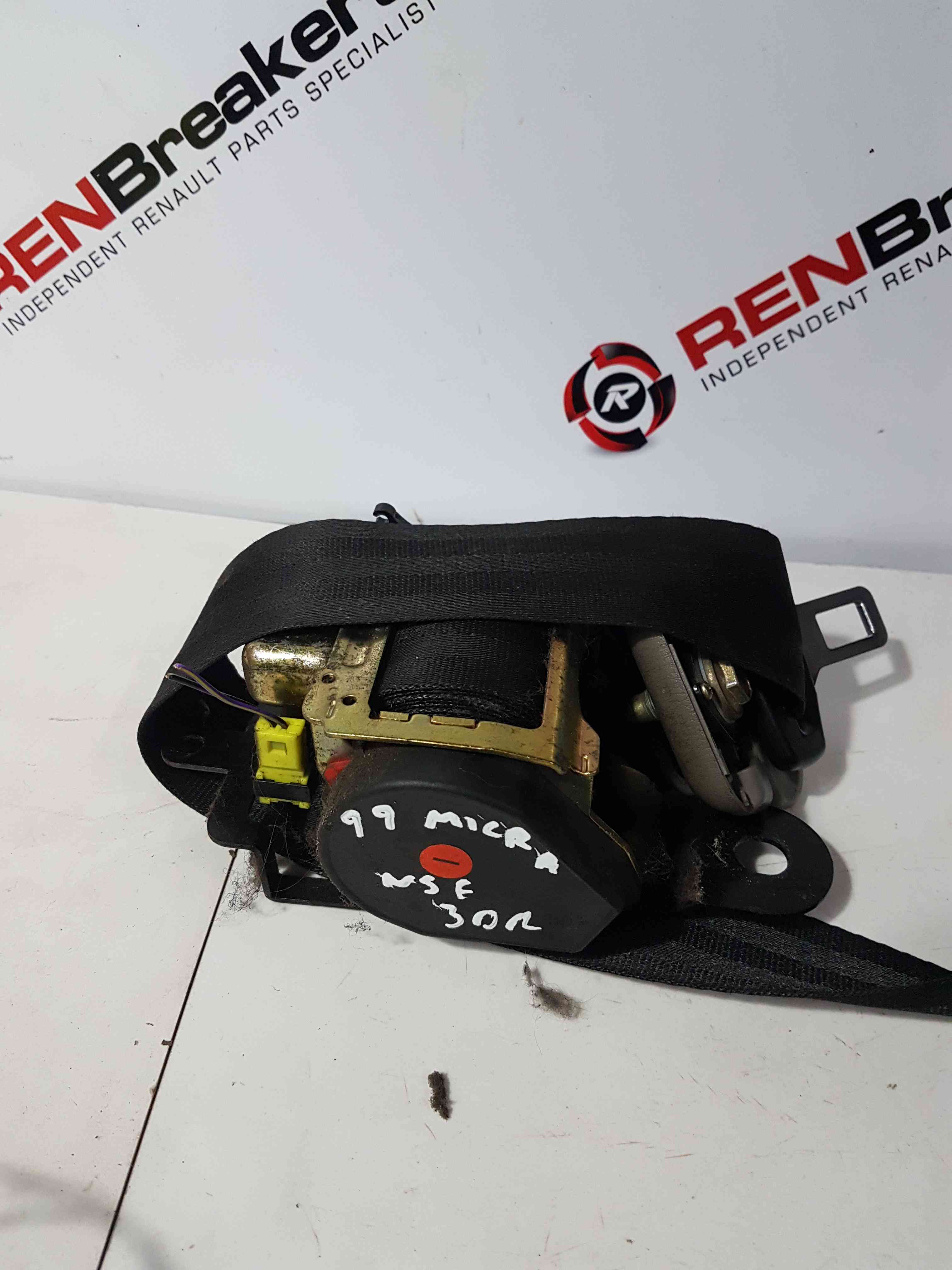 Thumb 2 Nissan Micra K11 1998-2002 Passenger NSF Front Seat Belt 3Dr