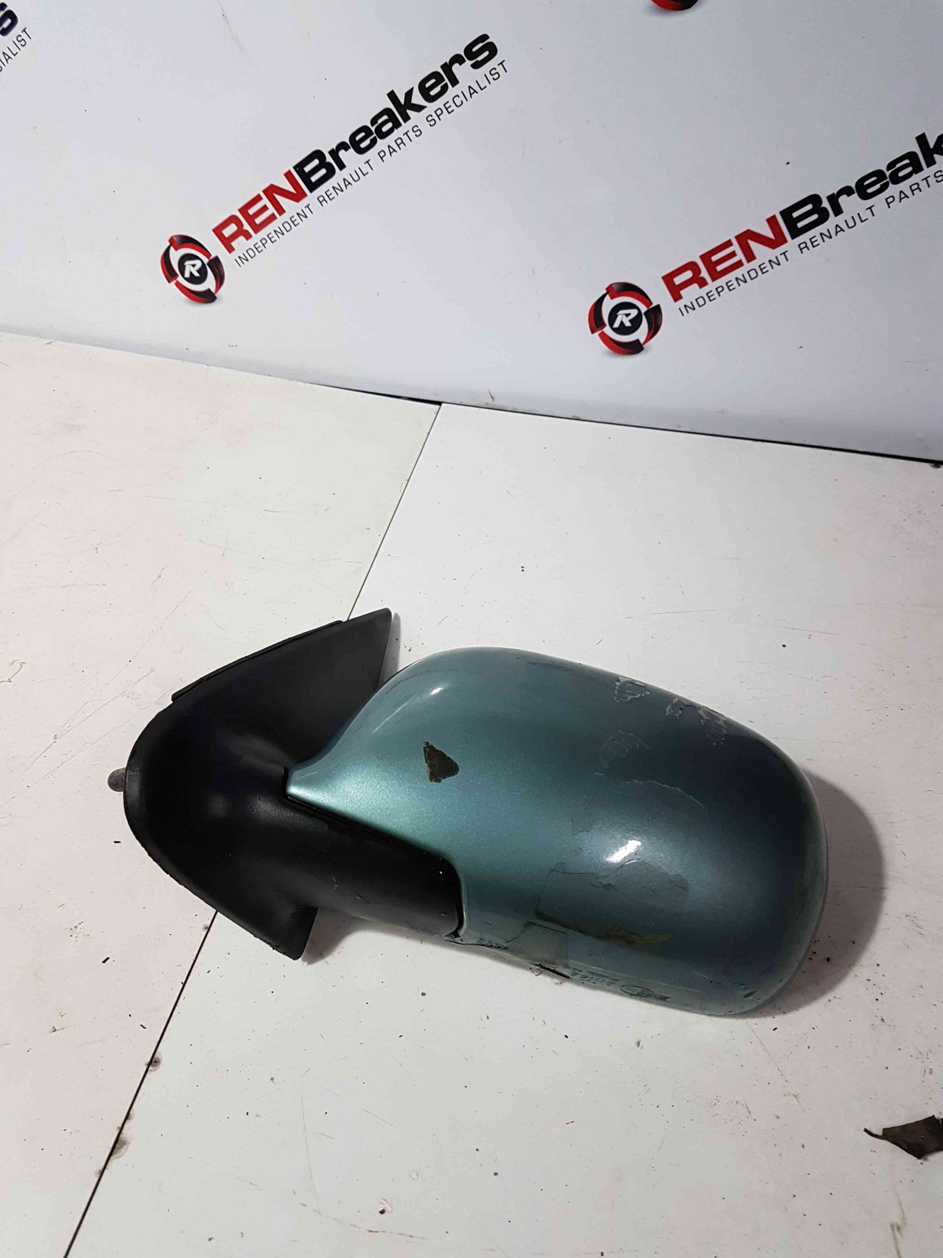 Thumb 6 Nissan Micra K11 1998-2002 Passenger Ns Wing Mirror Aqua Green BW3
