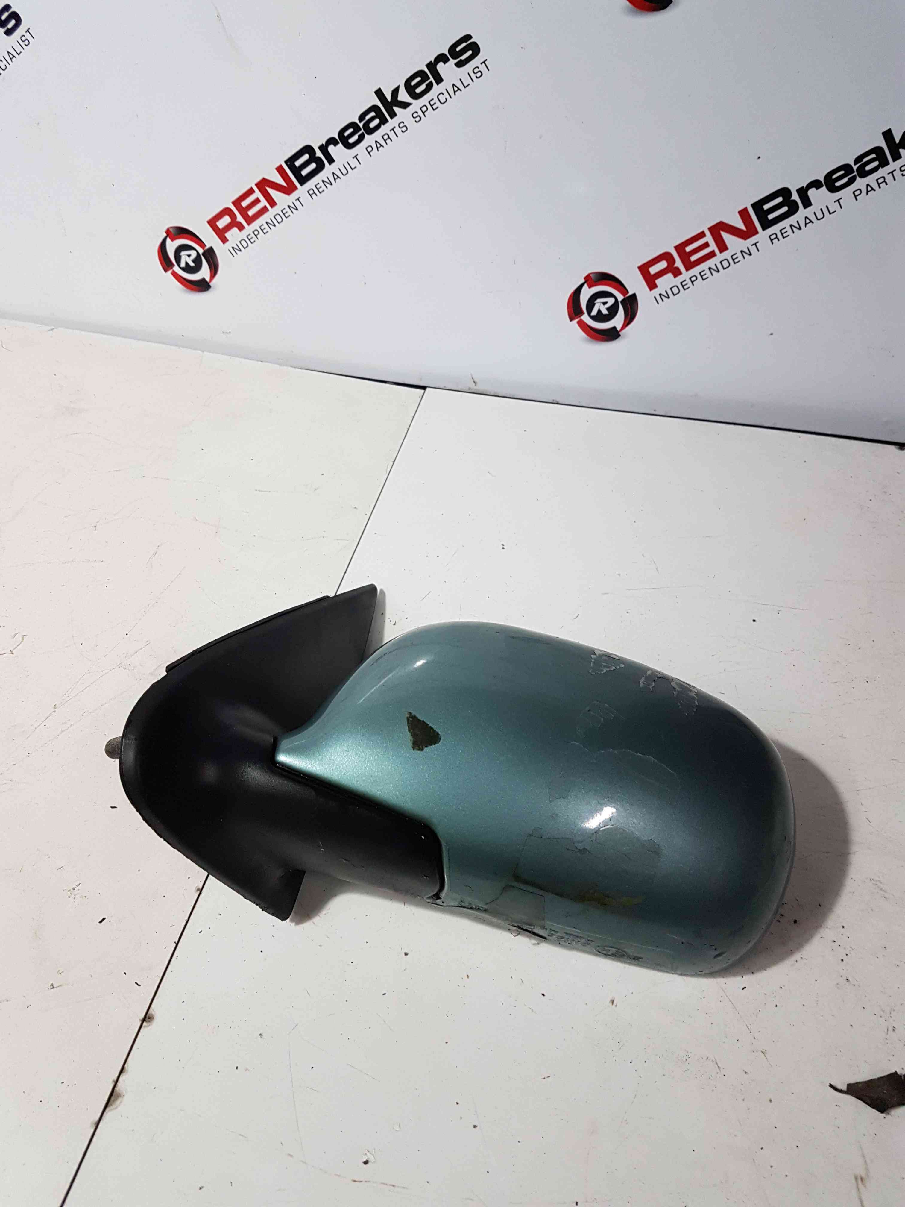 Thumb 7 Nissan Micra K11 1998-2002 Passenger Ns Wing Mirror Aqua Green BW3