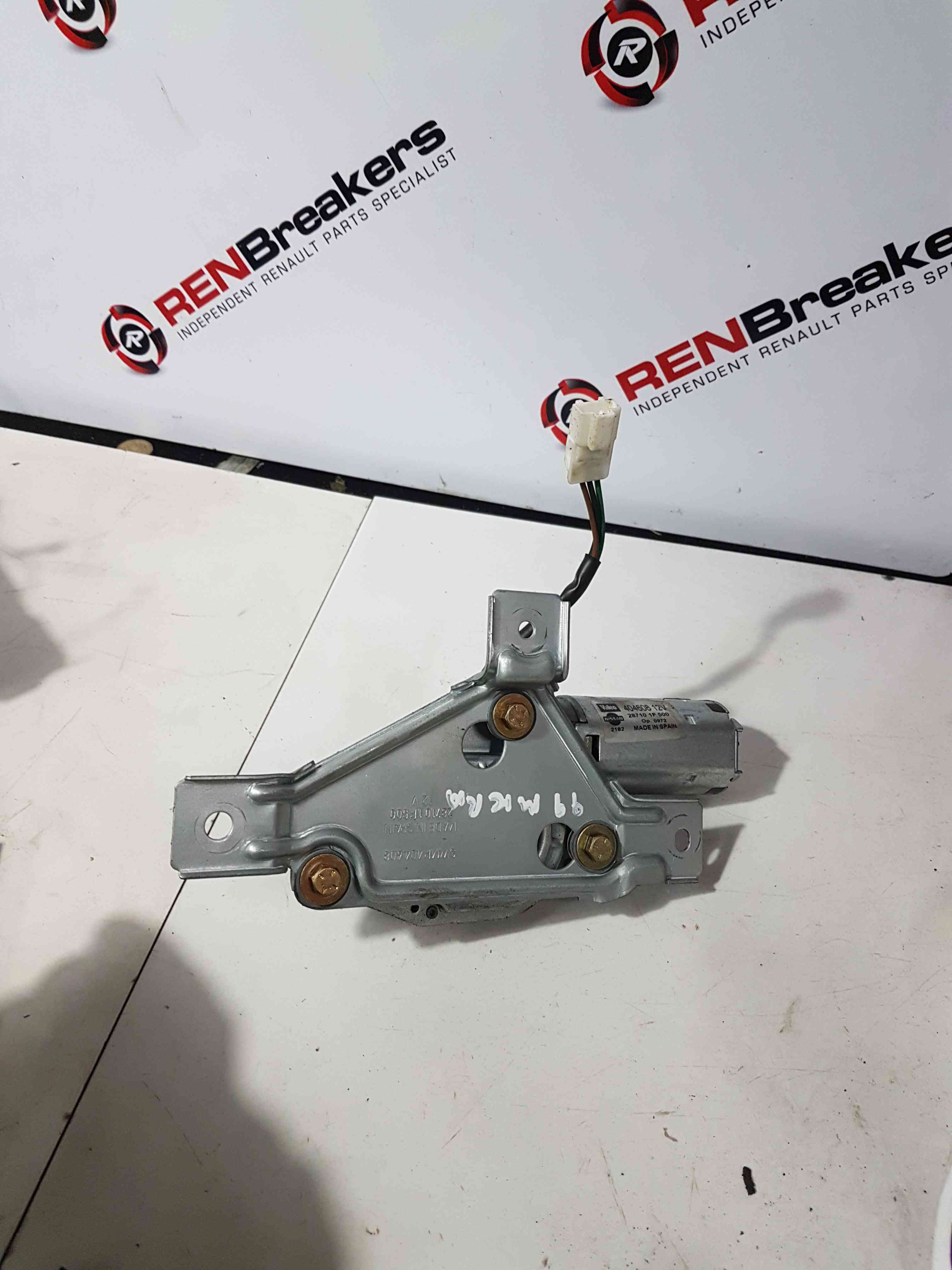 Thumb 6 Nissan Micra K11 1998-2002 Rear Wiper Motor 287101F500