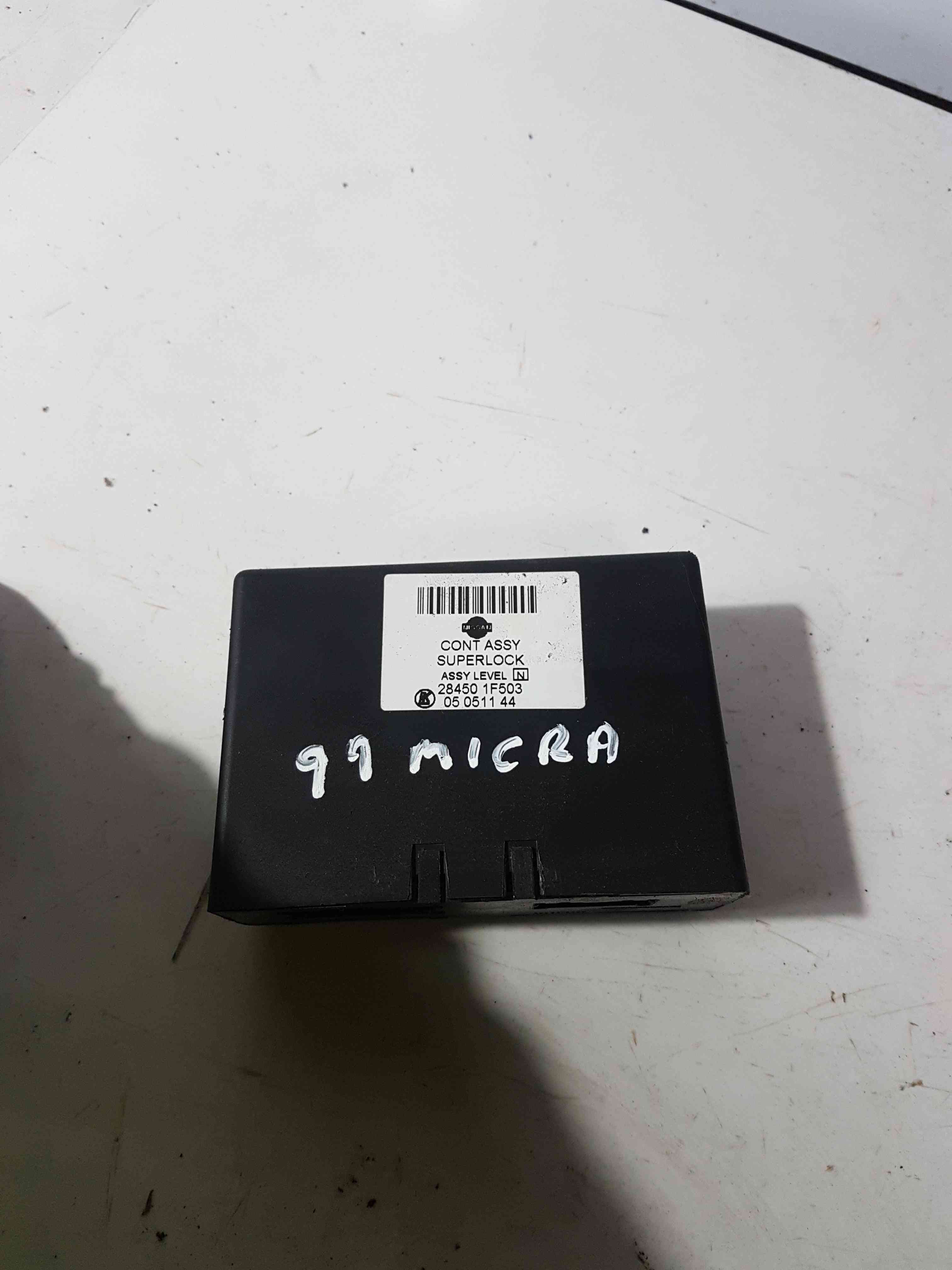 Thumb 6 Nissan Micra K11 1998-2002 Superlock Control ECU 284501F503